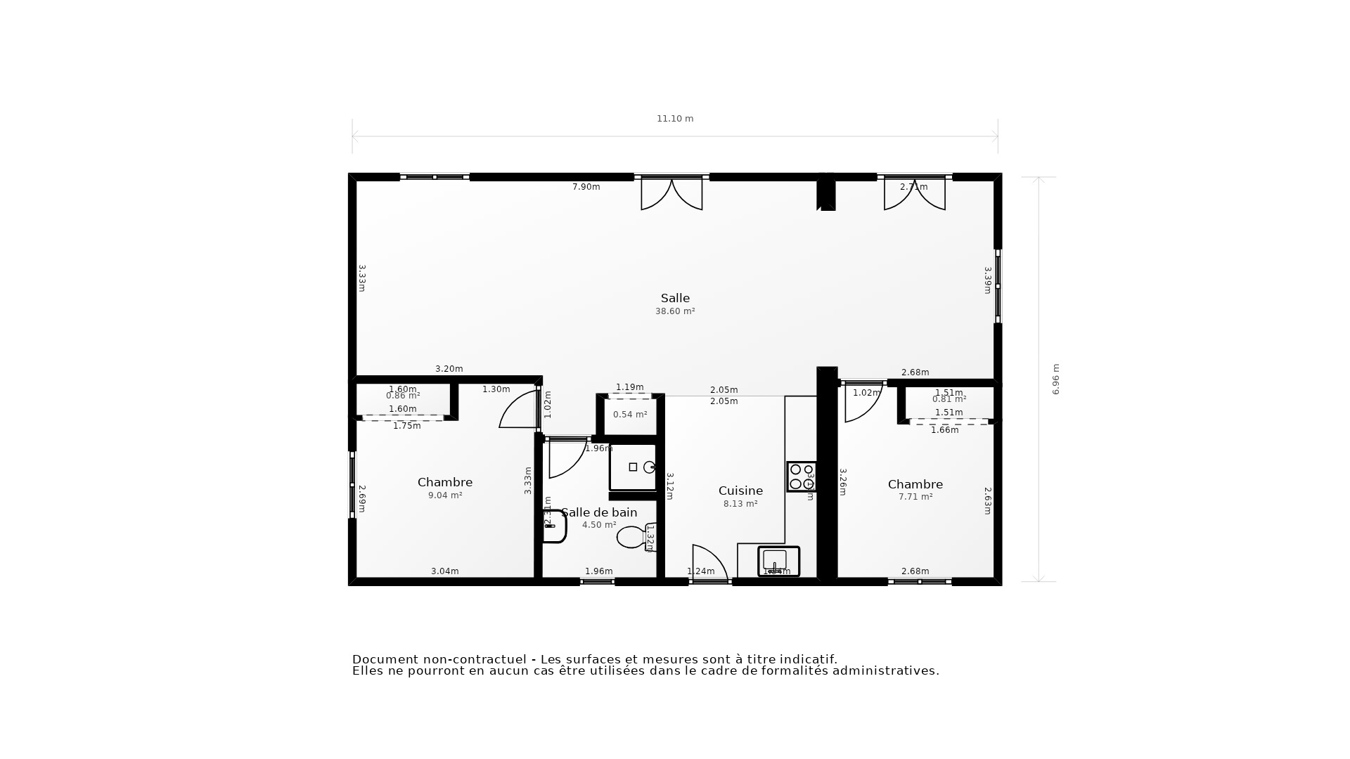 Vente Maison ST ANDRE D ALLAS - 3 pièces - 68 m² - (24200)