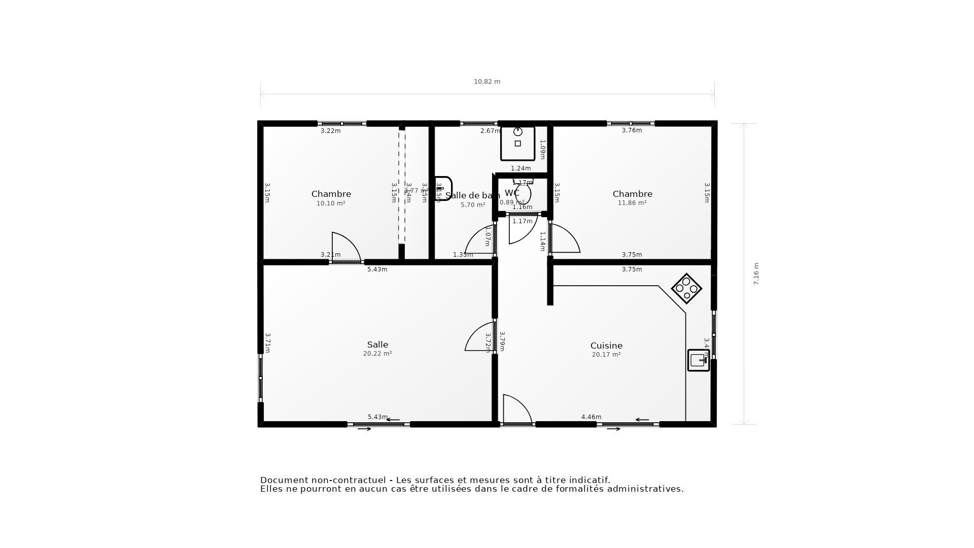 Vente Maison ST ANDRE D ALLAS - 8 pièces - 125 m² - (24200)