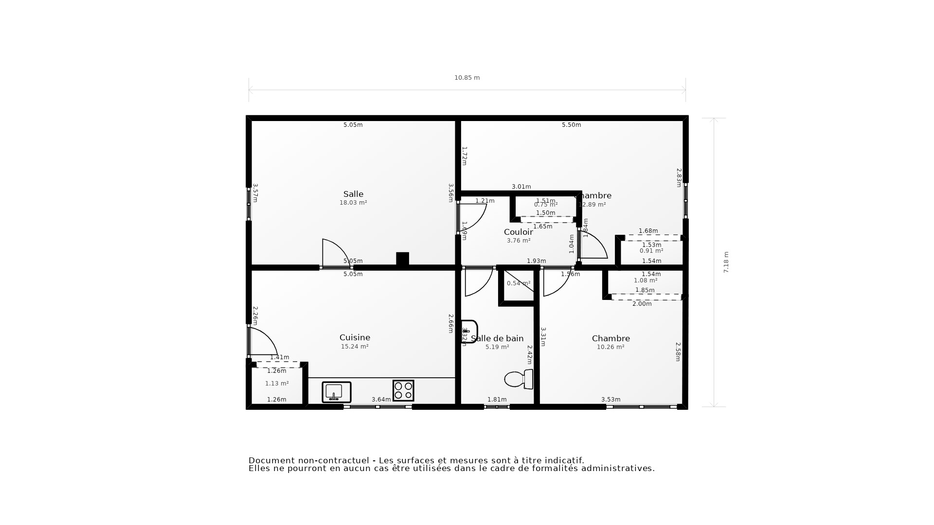 Vente Maison ST ANDRE D ALLAS - 8 pièces - 125 m² - (24200)