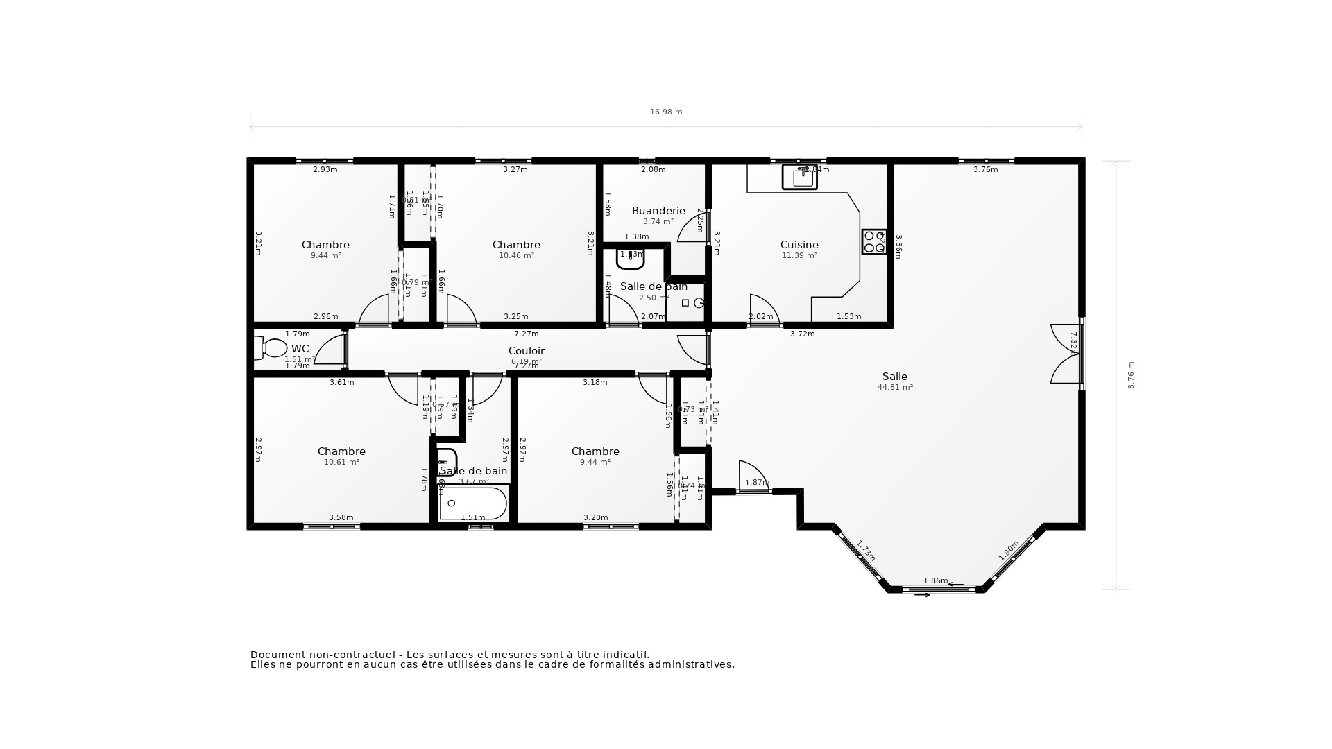Vente Maison LE TAILLAN MEDOC - 6 pièces - 123 m² - (33320)