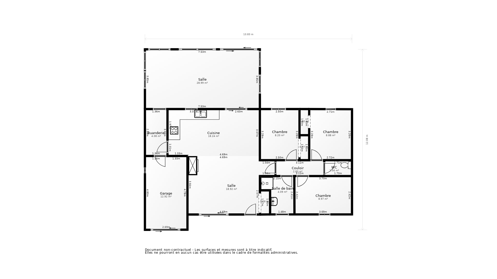Vente Maison NAUSSANNES - 4 pièces - 108 m² - (24440)