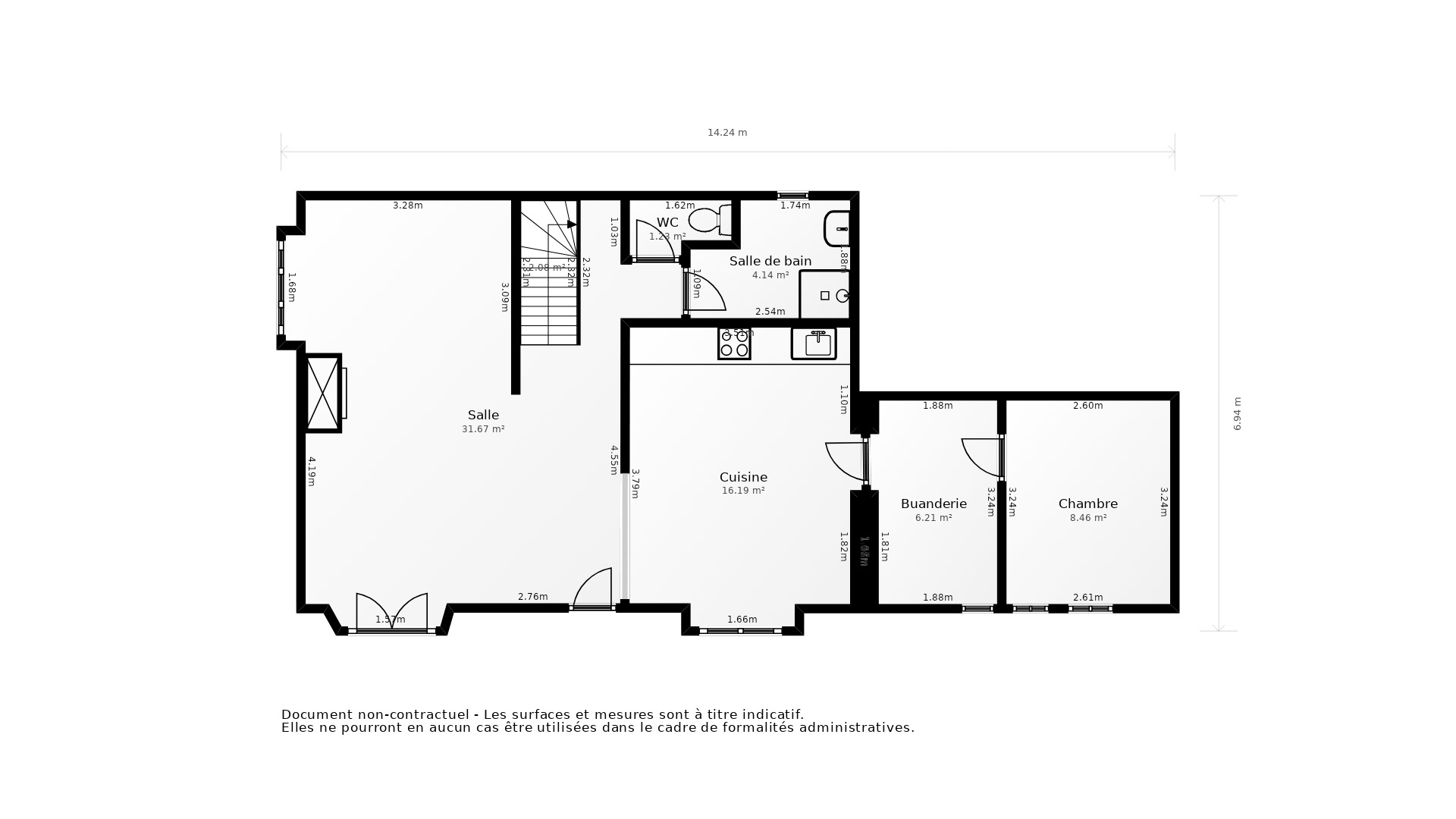 Vente Maison AUDIERNE - 5 pièces - 114 m² - (29770)