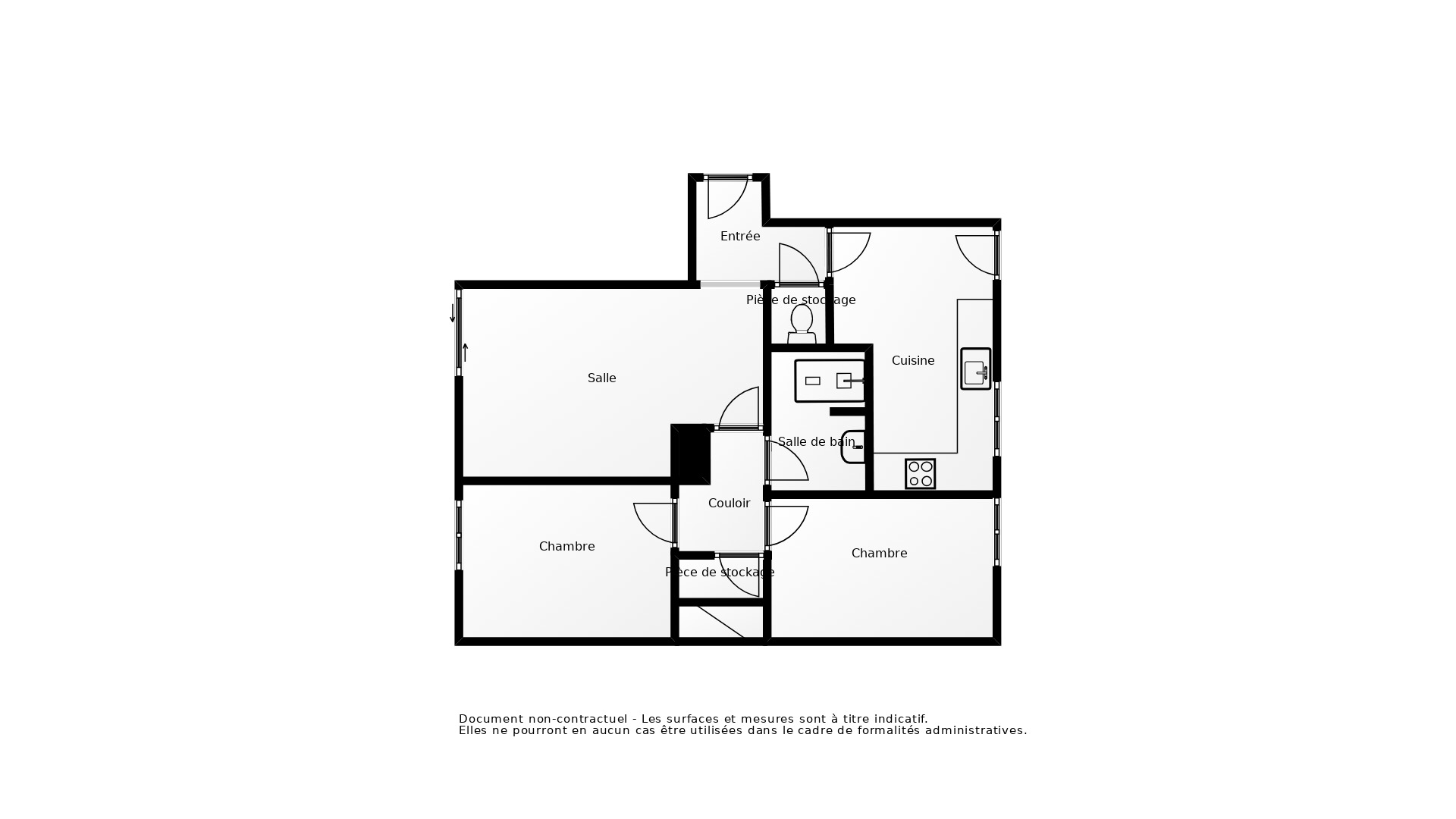 Vente Appartement TOULOUSE - 3 pièces - 60 m² - (31400)