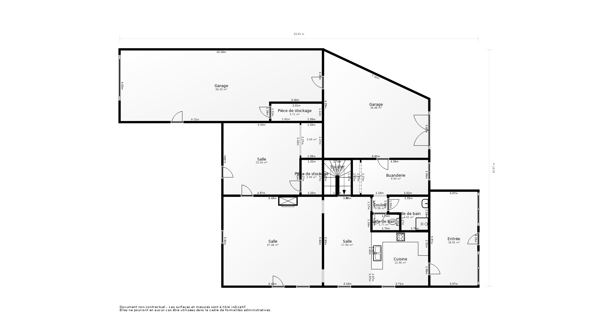 Vente Maison ST SIMON - 9 pièces - 205 m² - (16120)