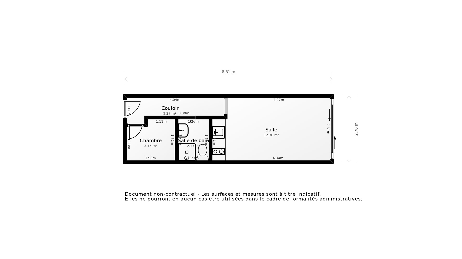 Vente Appartement ARCACHON - 1 pièce - 23 m² - (33120)