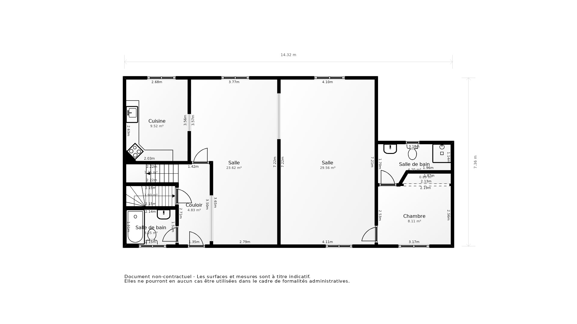 Vente Maison LANDERNEAU - 6 pièces - 122 m² - (29800)
