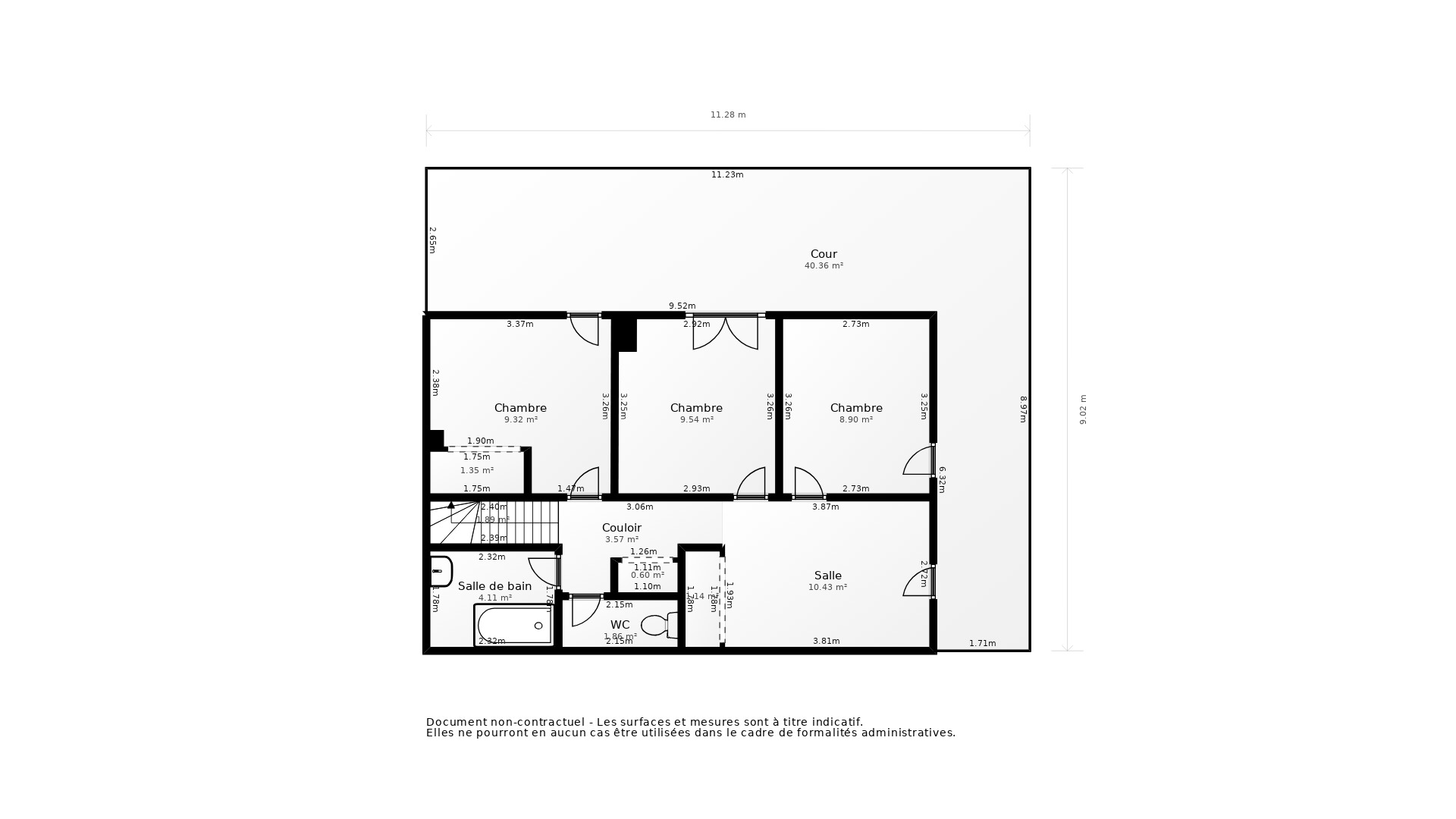 Vente Appartement LYON 09 - 4 pièces - 96 m² - (69009)