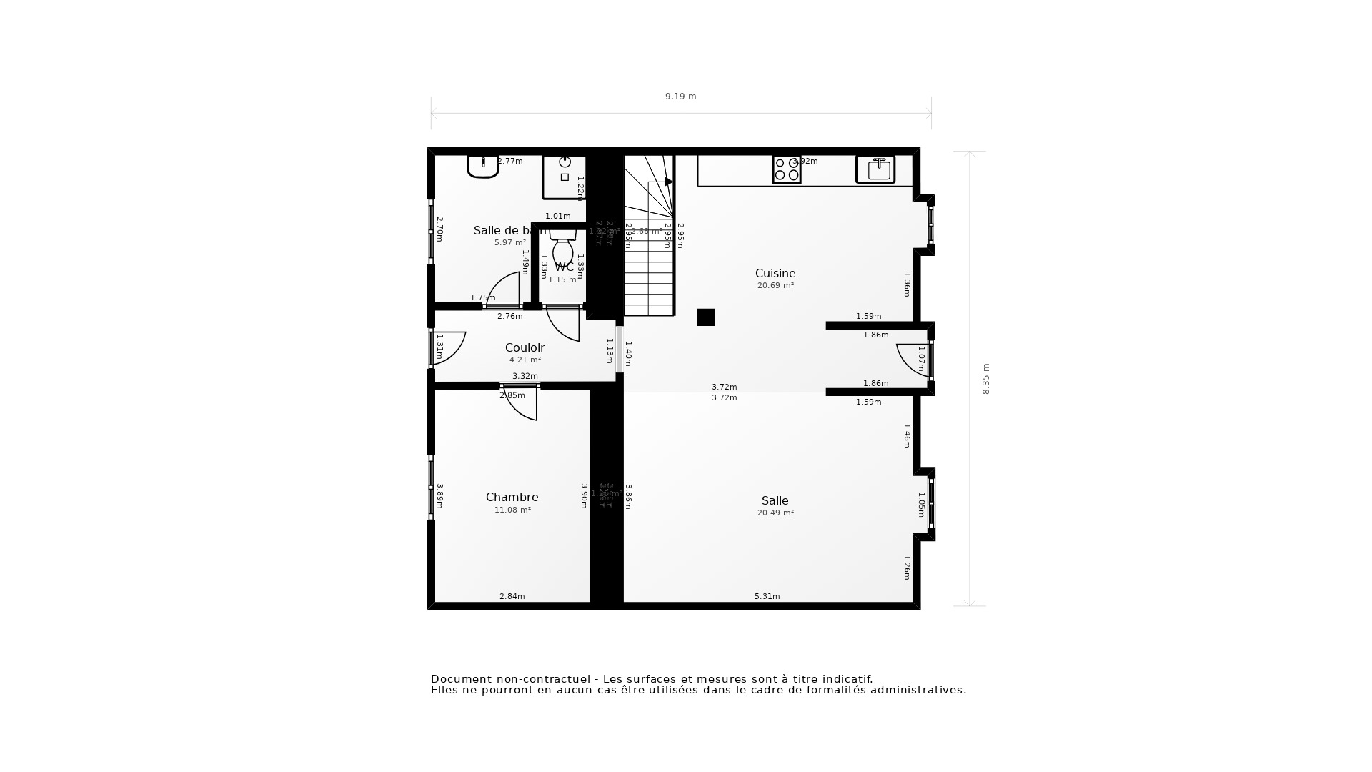 Vente Maison ST JEAN D ANGELY - 5 pièces - 110 m² - (17400)