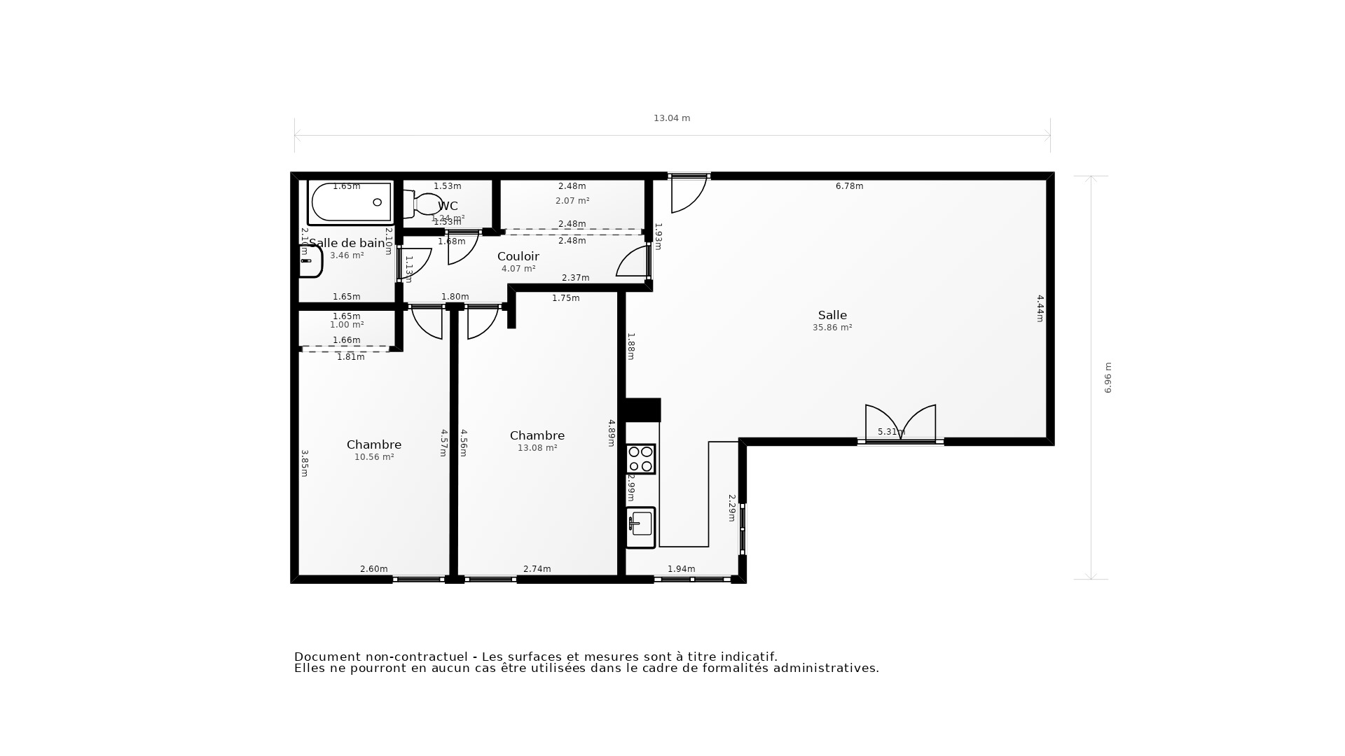 Vente Appartement COLOMIERS - 3 pièces - 72 m² - (31770)