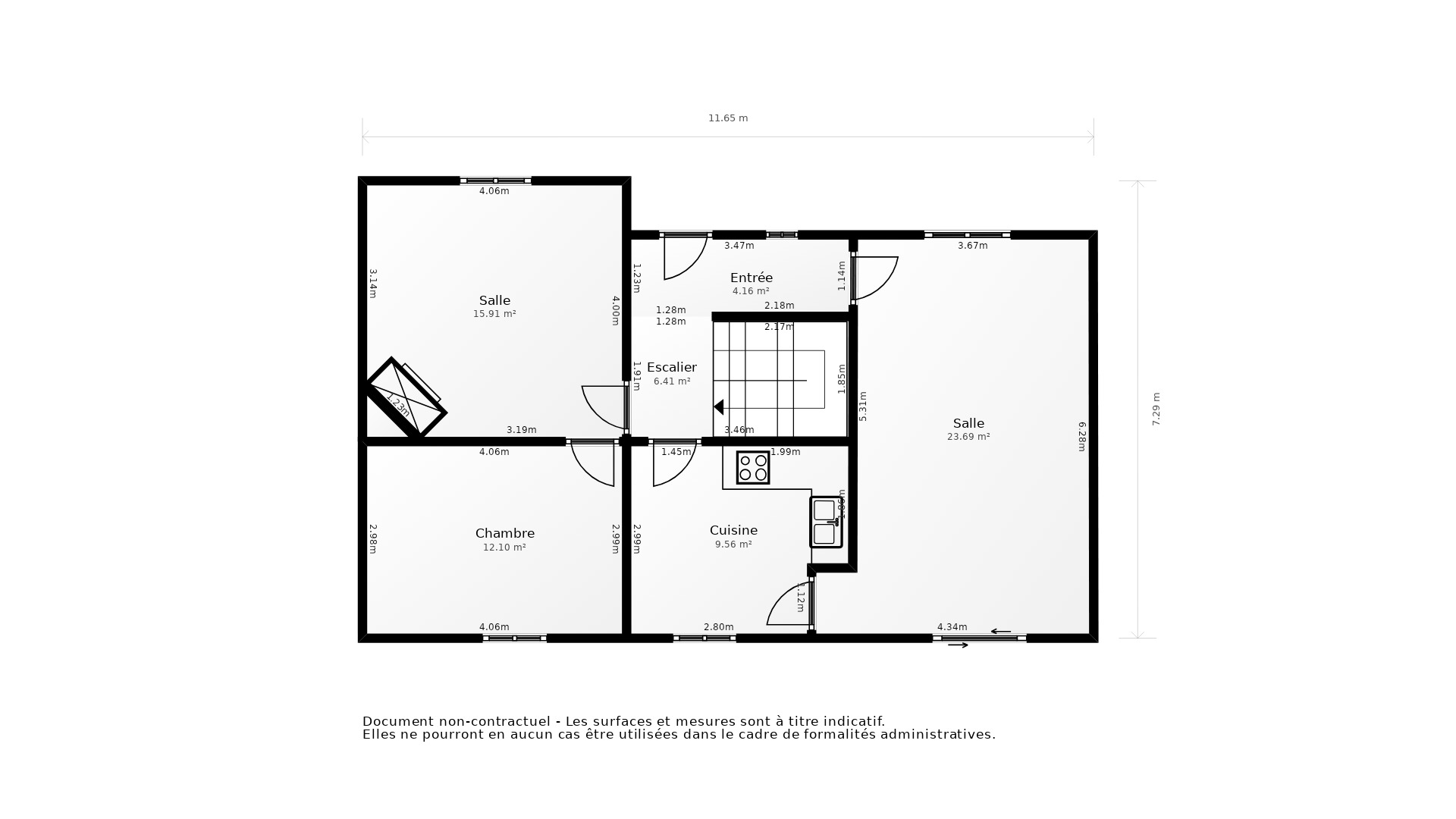 Vente Maison QUIMPER - 6 pièces - 110 m² - (29000)
