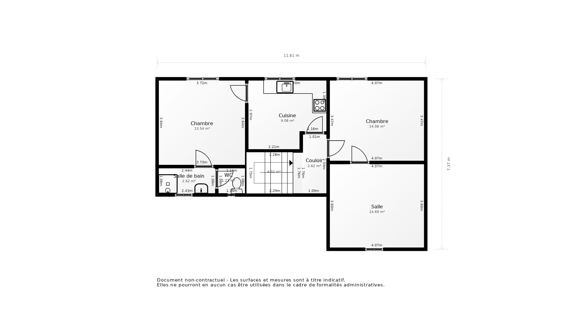 Vente Maison QUIMPER - 6 pièces - 110 m² - (29000)