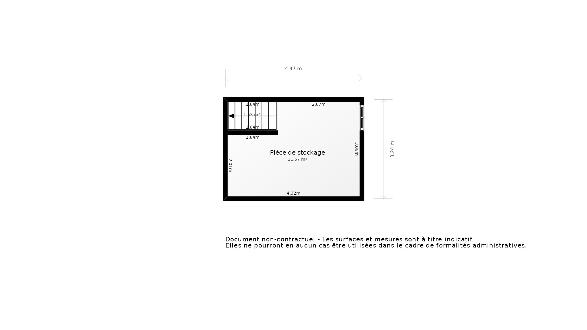 Vente Appartement BORDEAUX - 2 pièces - 47 m² - (33800)