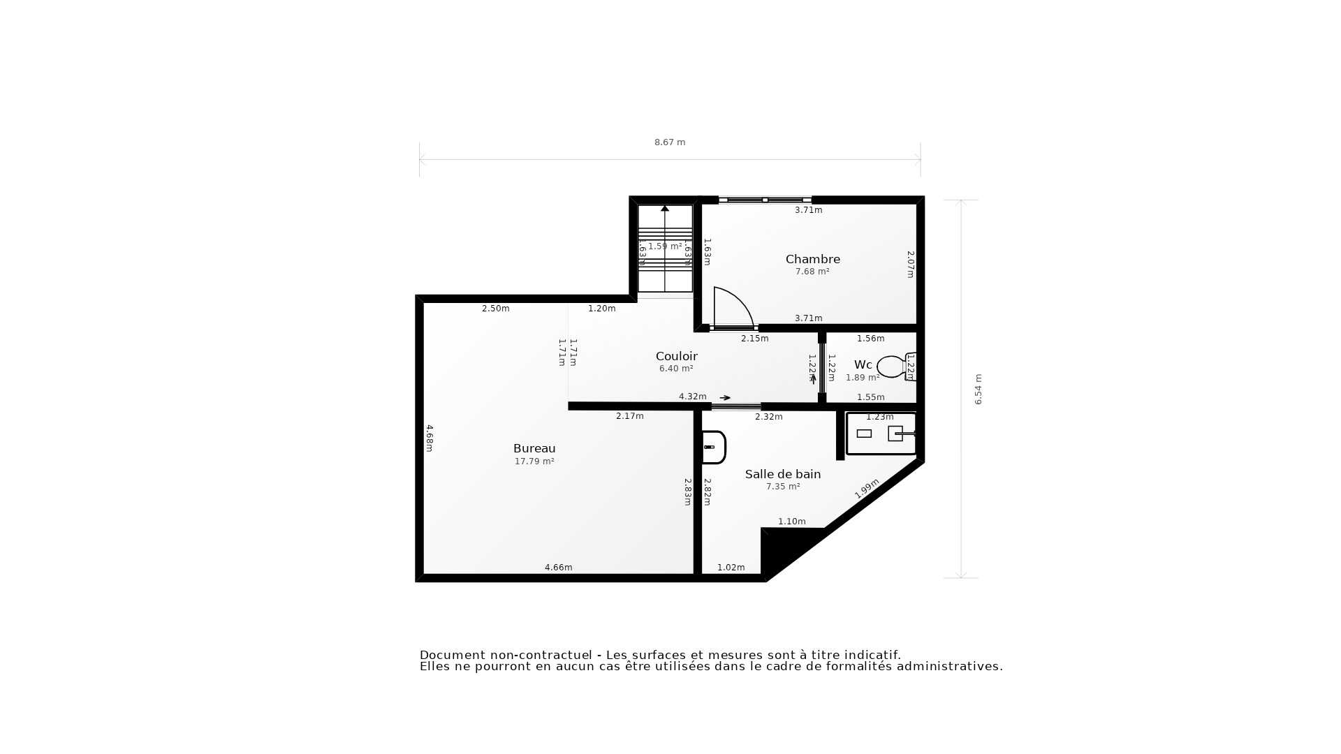 Vente Appartement LYON 05 - 3 pièces - 80 m² - (69005)