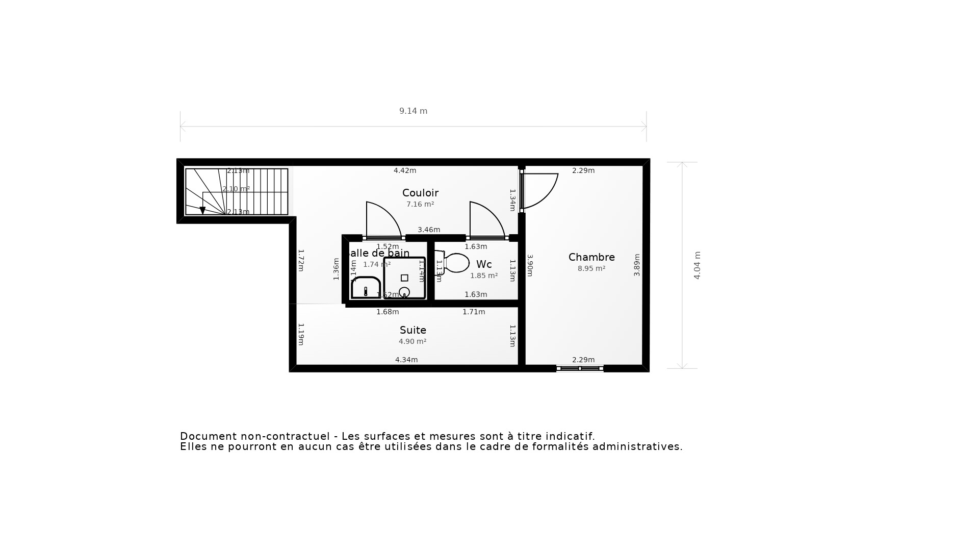 Vente Appartement HOURTIN - 3 pièces - 47 m² - (33990)