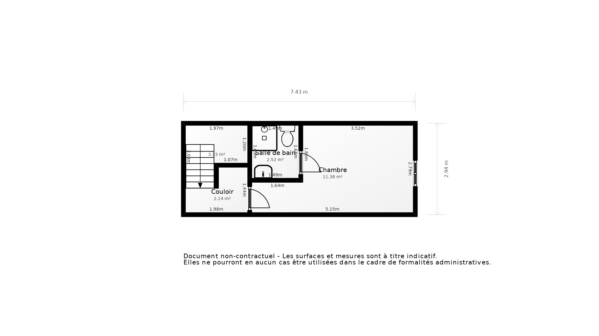Vente Appartement LA RICHE - 4 pièces - 85 m² - (37520)
