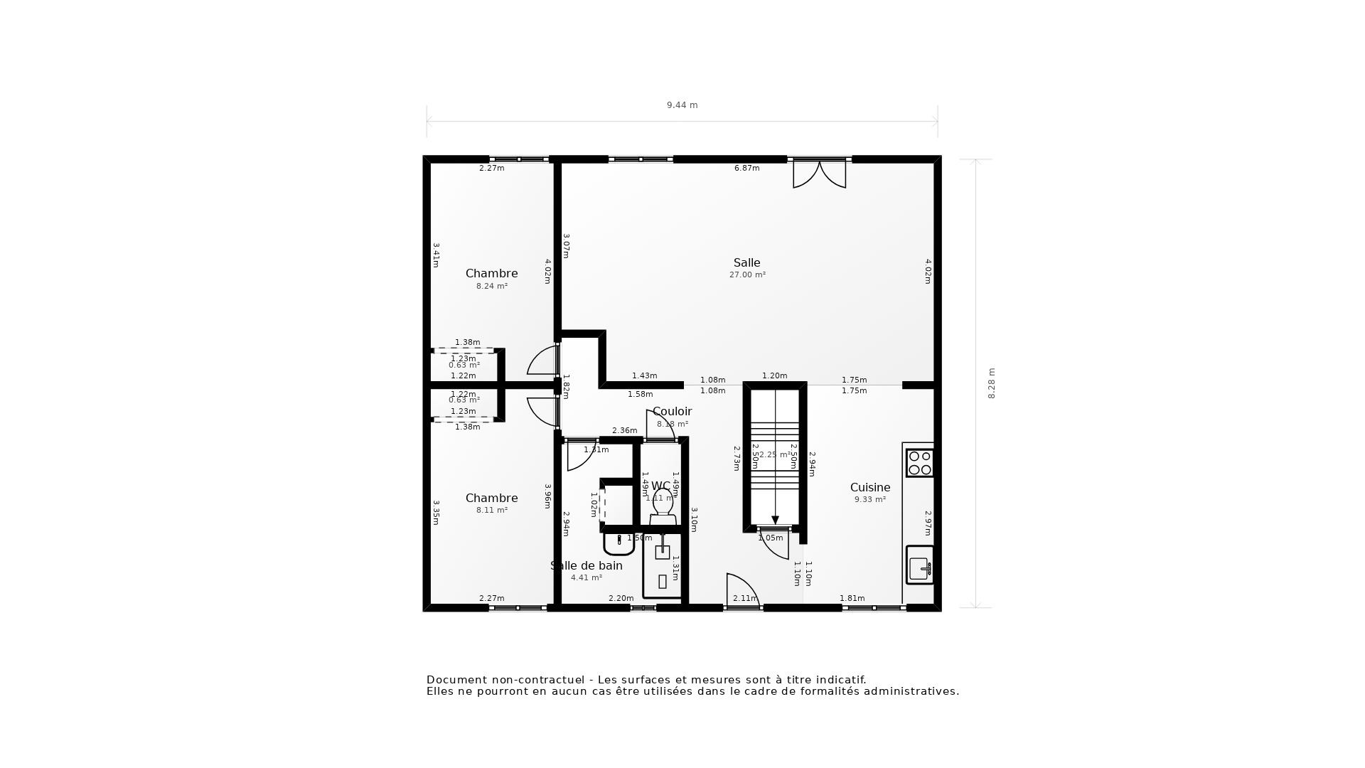 Vente Maison POCE SUR CISSE - 3 pièces - 70 m² - (37530)