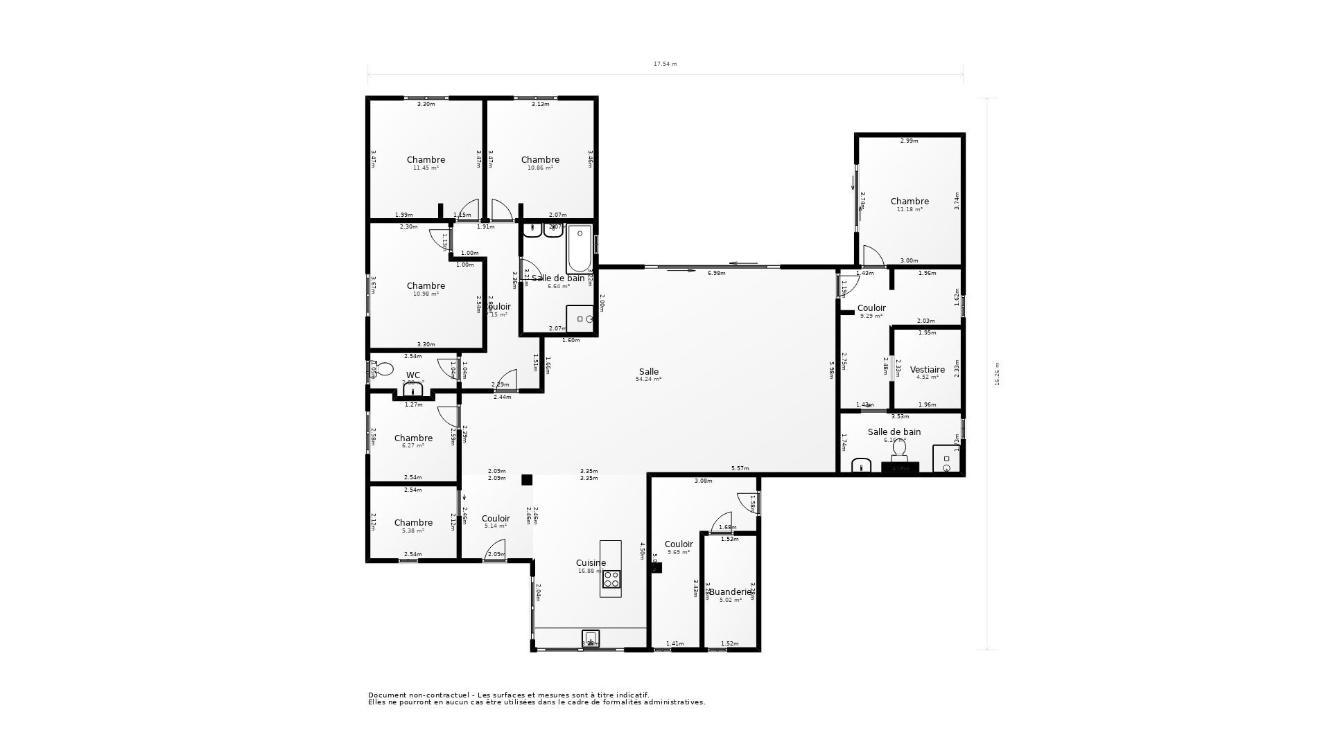 Vente Maison ST DENIS DE PILE - 5 pièces - 181 m² - (33910)
