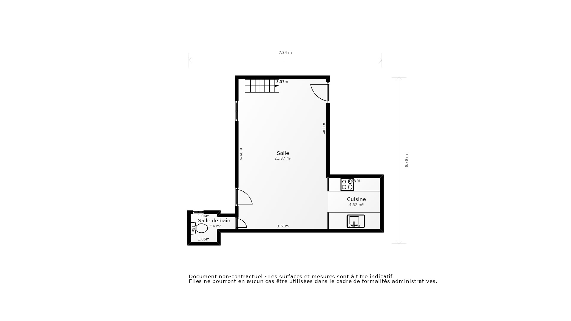 Vente Appartement BORDEAUX - 1 pièce - 30,8 m² - (33000)