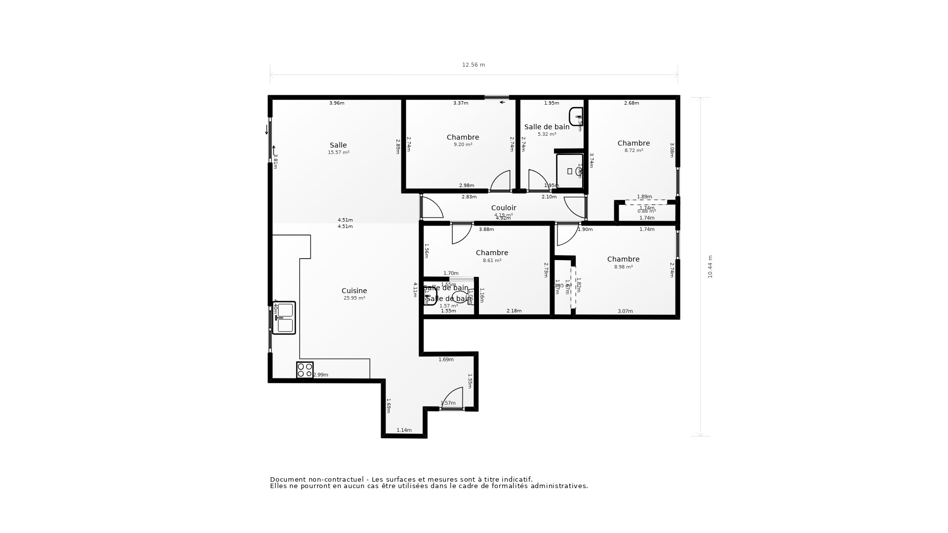 Vente Maison ROULLET ST ESTEPHE - 5 pièces - 99 m² - (16440)