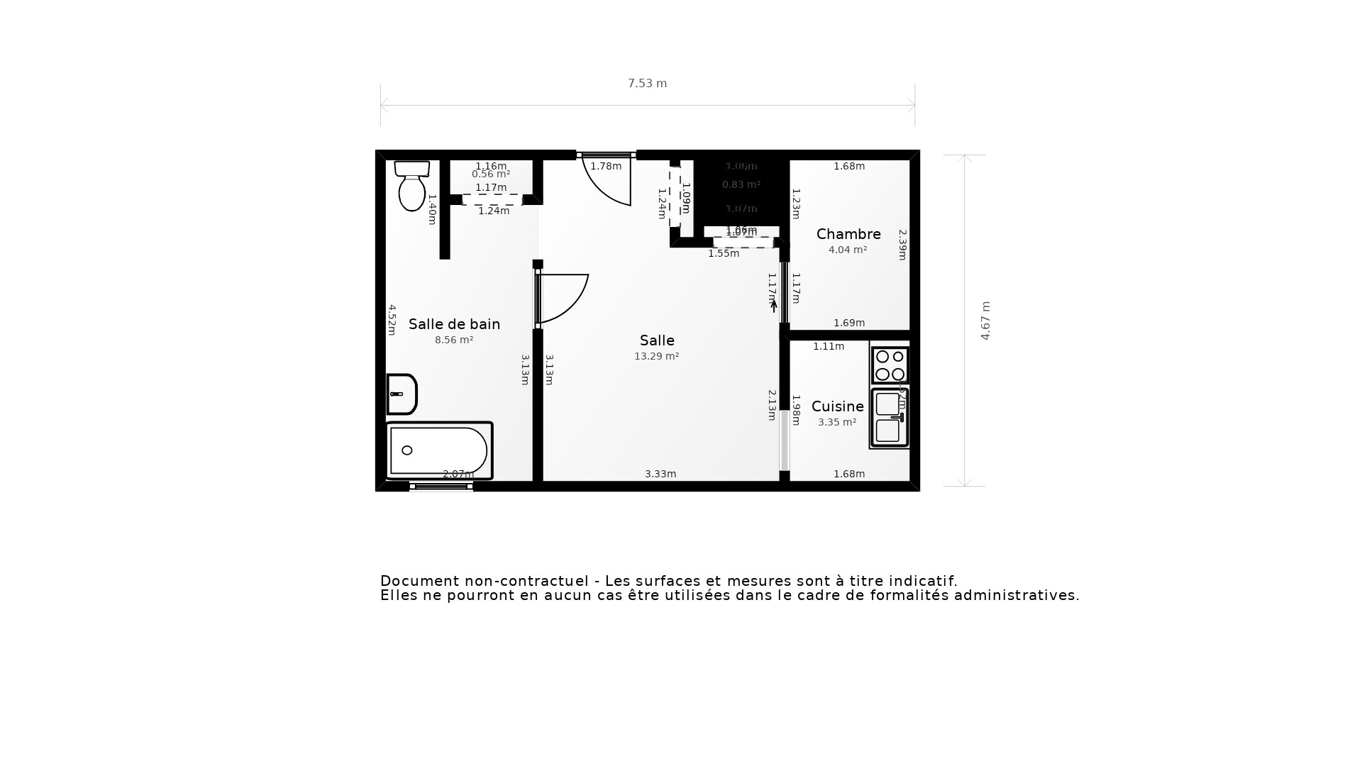 Vente Appartement ARCACHON - 1 pièce - 40 m² - (33120)
