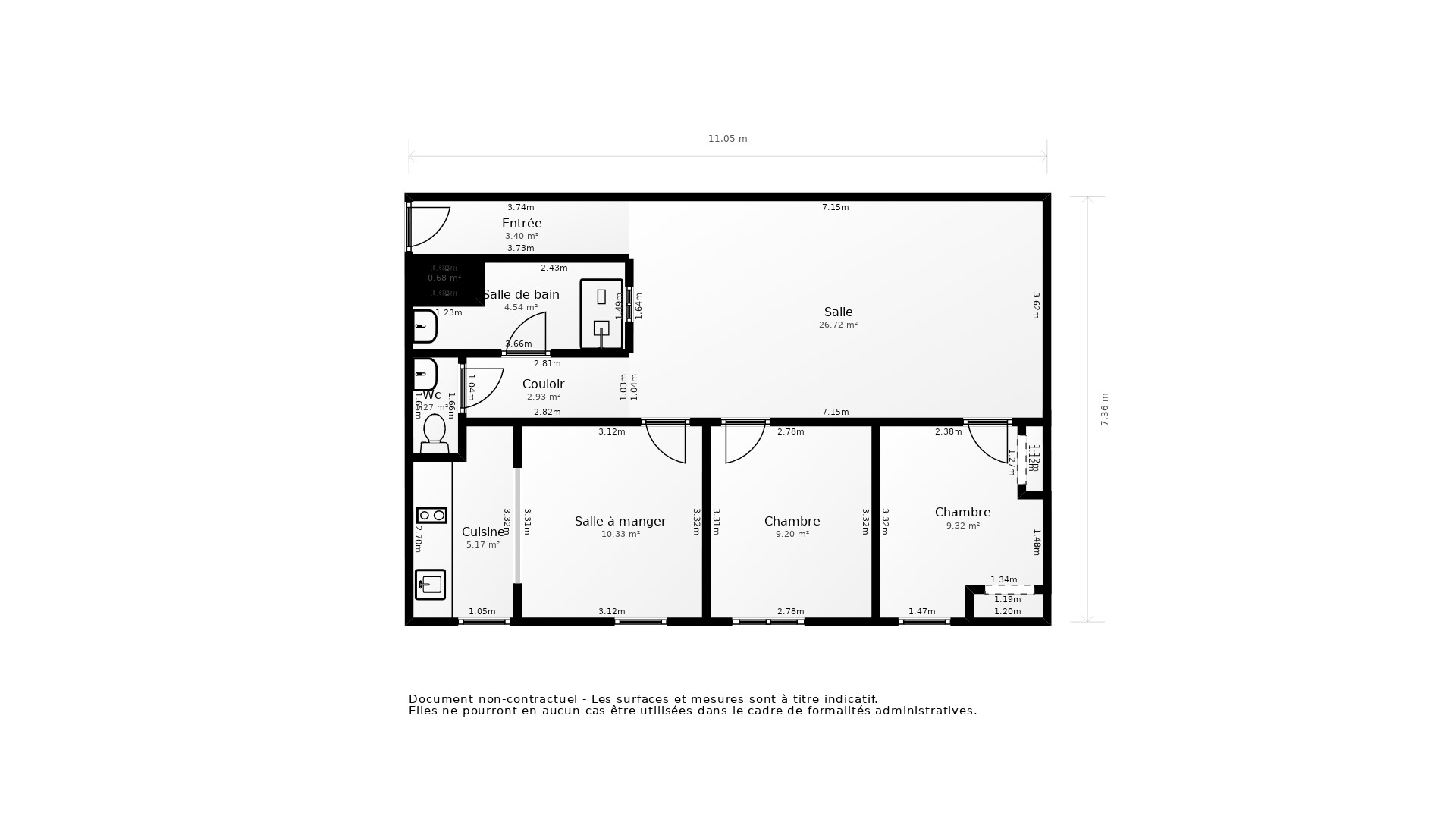 Vente Appartement LA GRANDE MOTTE - 3 pièces - 75,6 m² - (34280)
