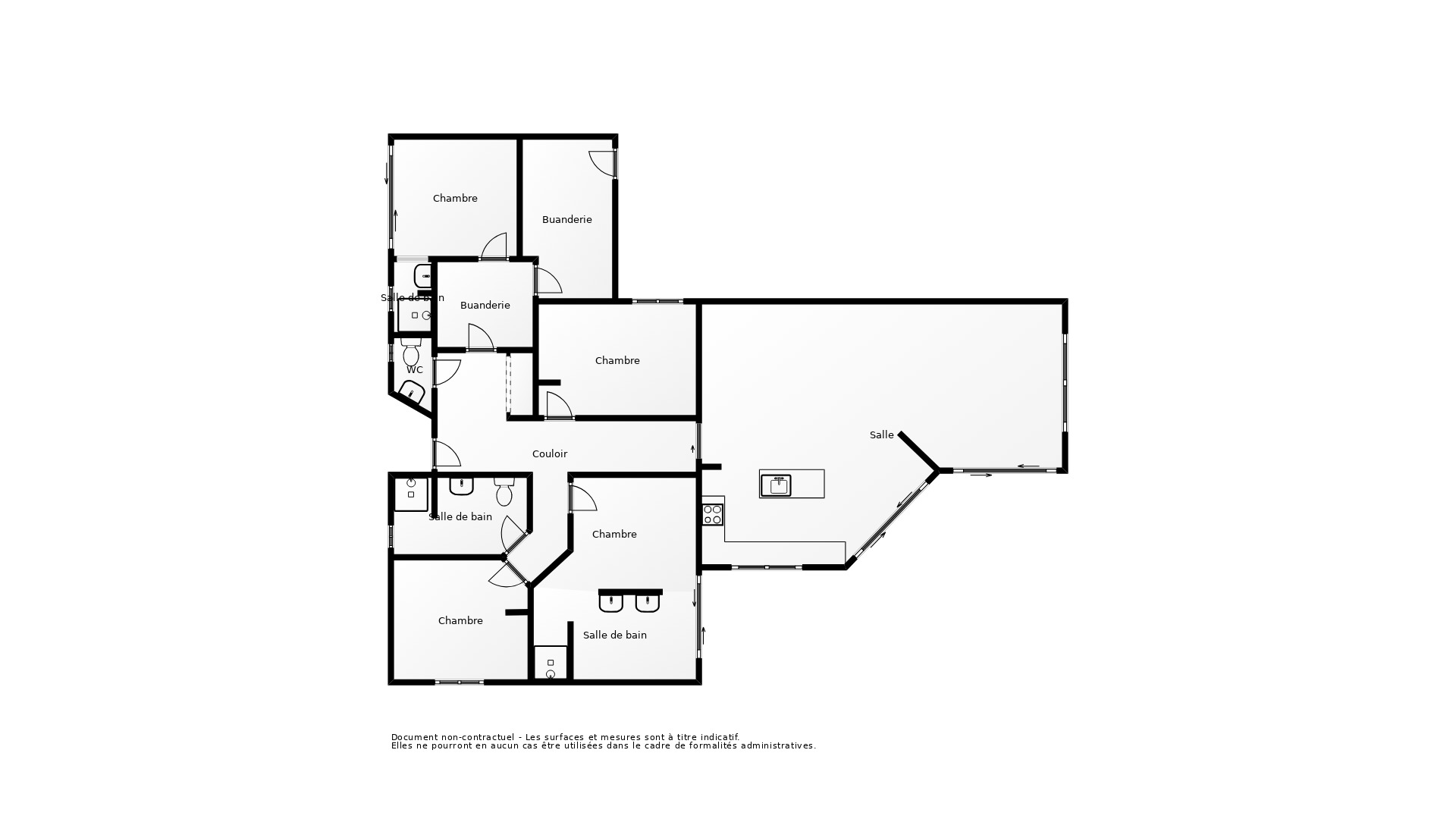 Vente Maison ST AUBIN DE MEDOC - 5 pièces - 135 m² - (33160)