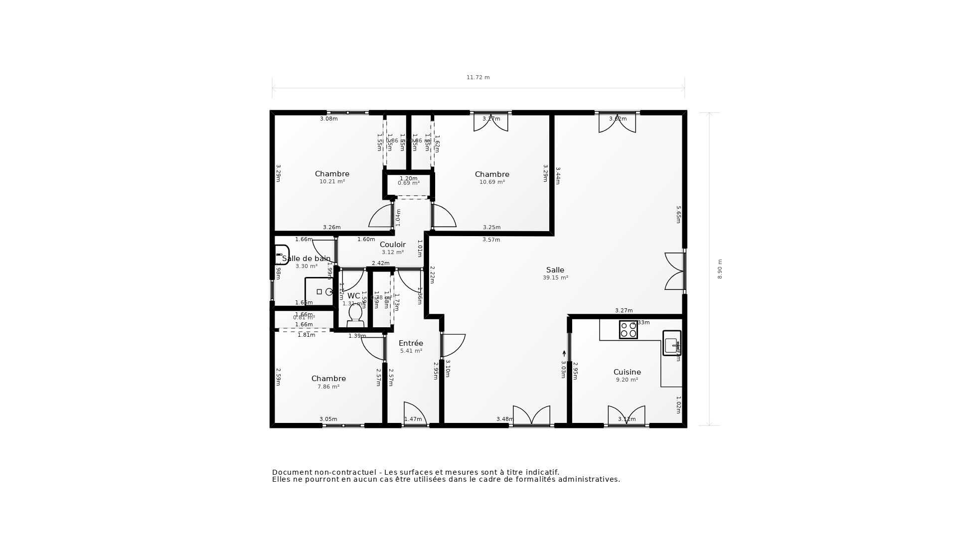 Vente Maison GRATENTOUR - 4 pièces - 93 m² - (31150)
