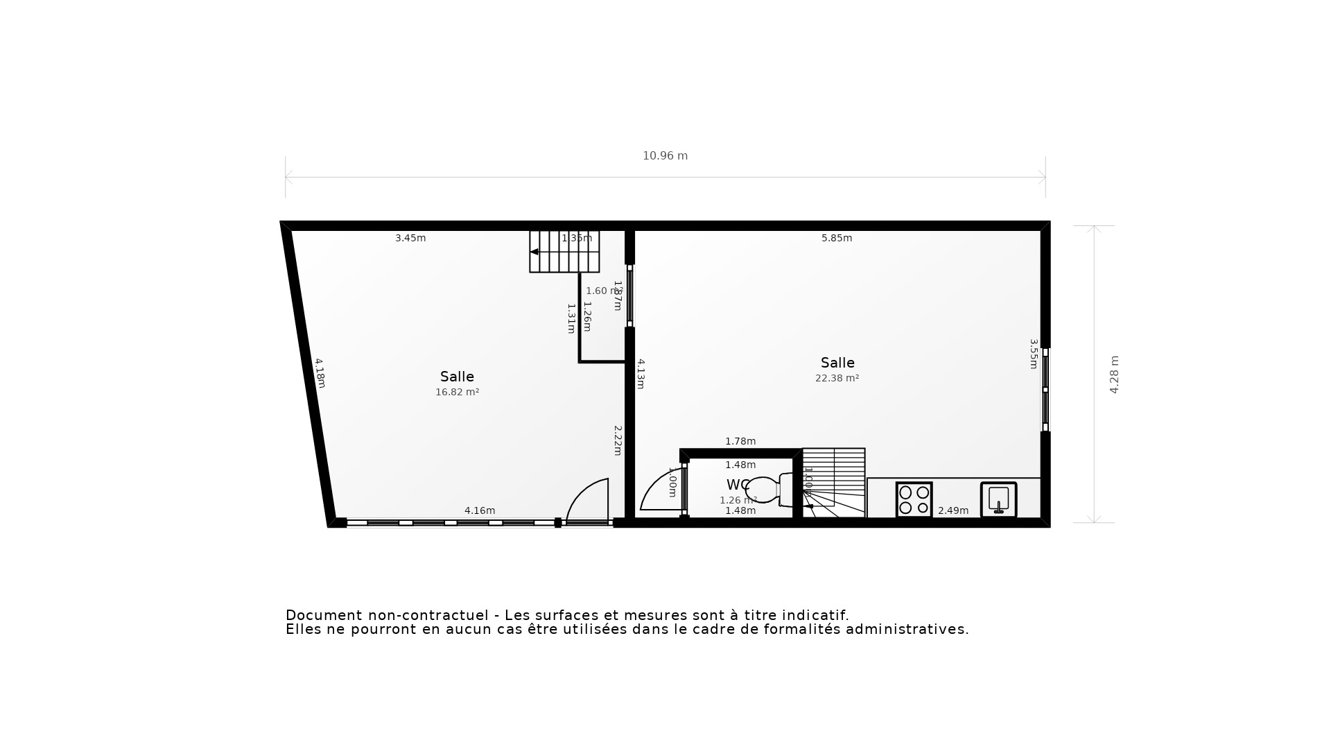 Vente Maison ECQUEVILLY - 2 pièces - 63 m² - (78920)