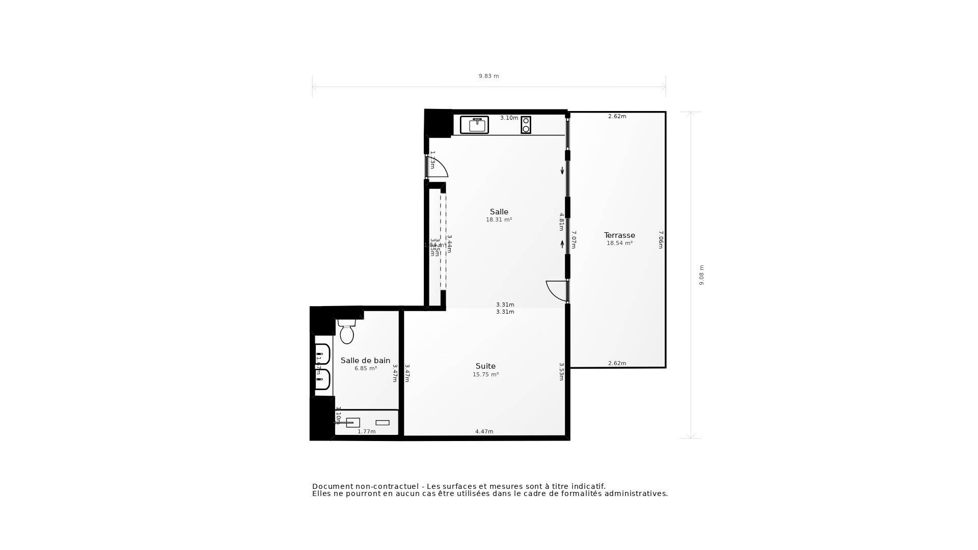 Vente Appartement BIDART - 1 pièce - 32 m² - (64210)