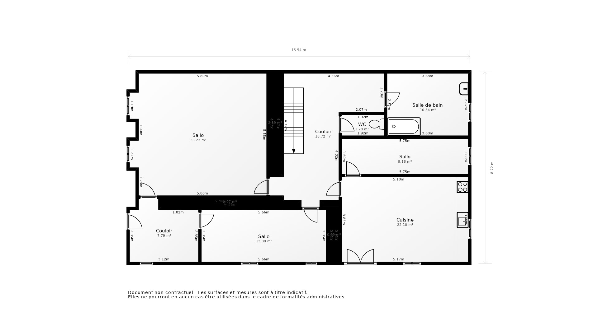 Vente Maison PONS - 5 pièces - 160 m² - (17800)