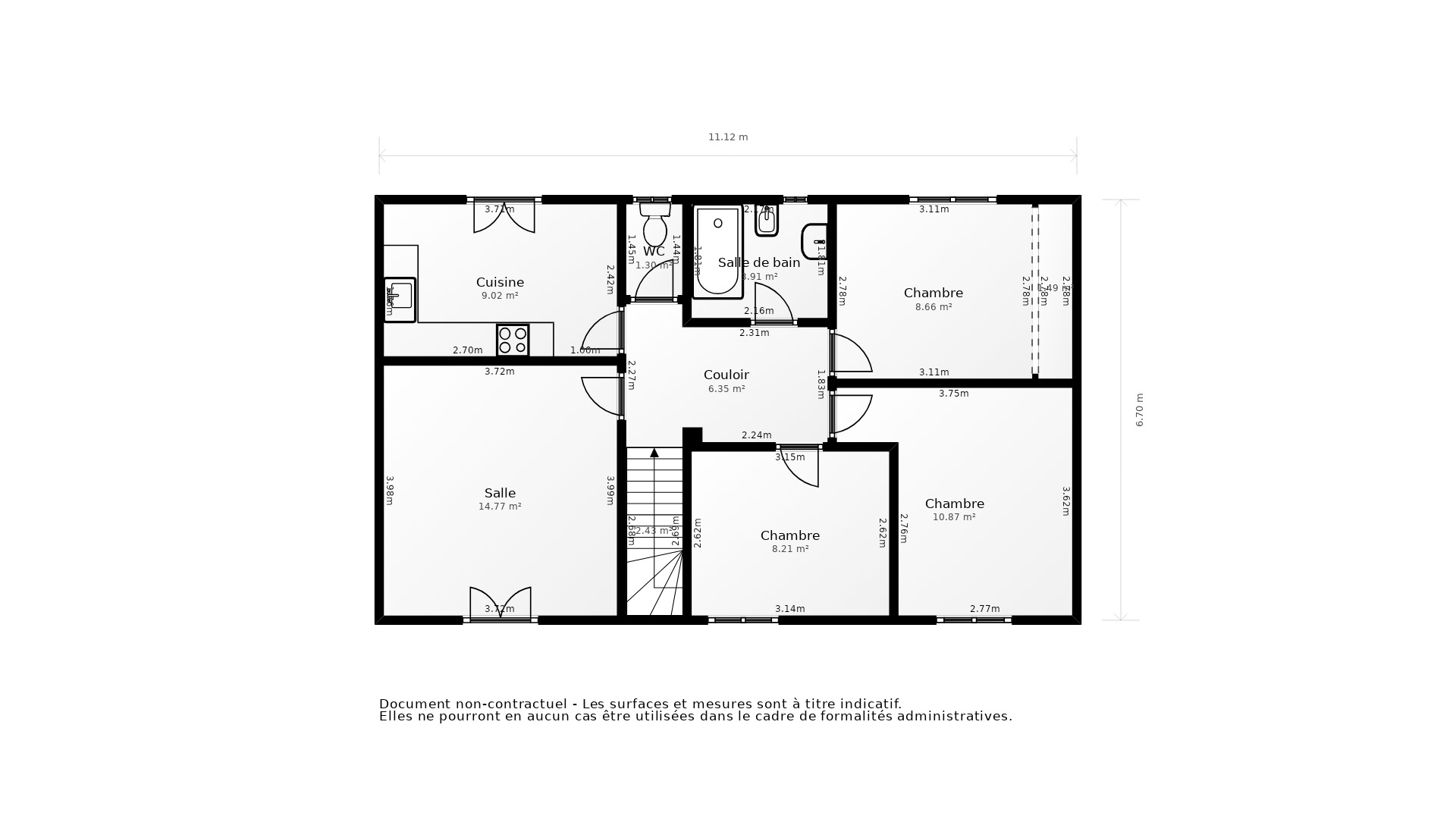 Vente Maison BERGERAC - 6 pièces - 110 m² - (24100)