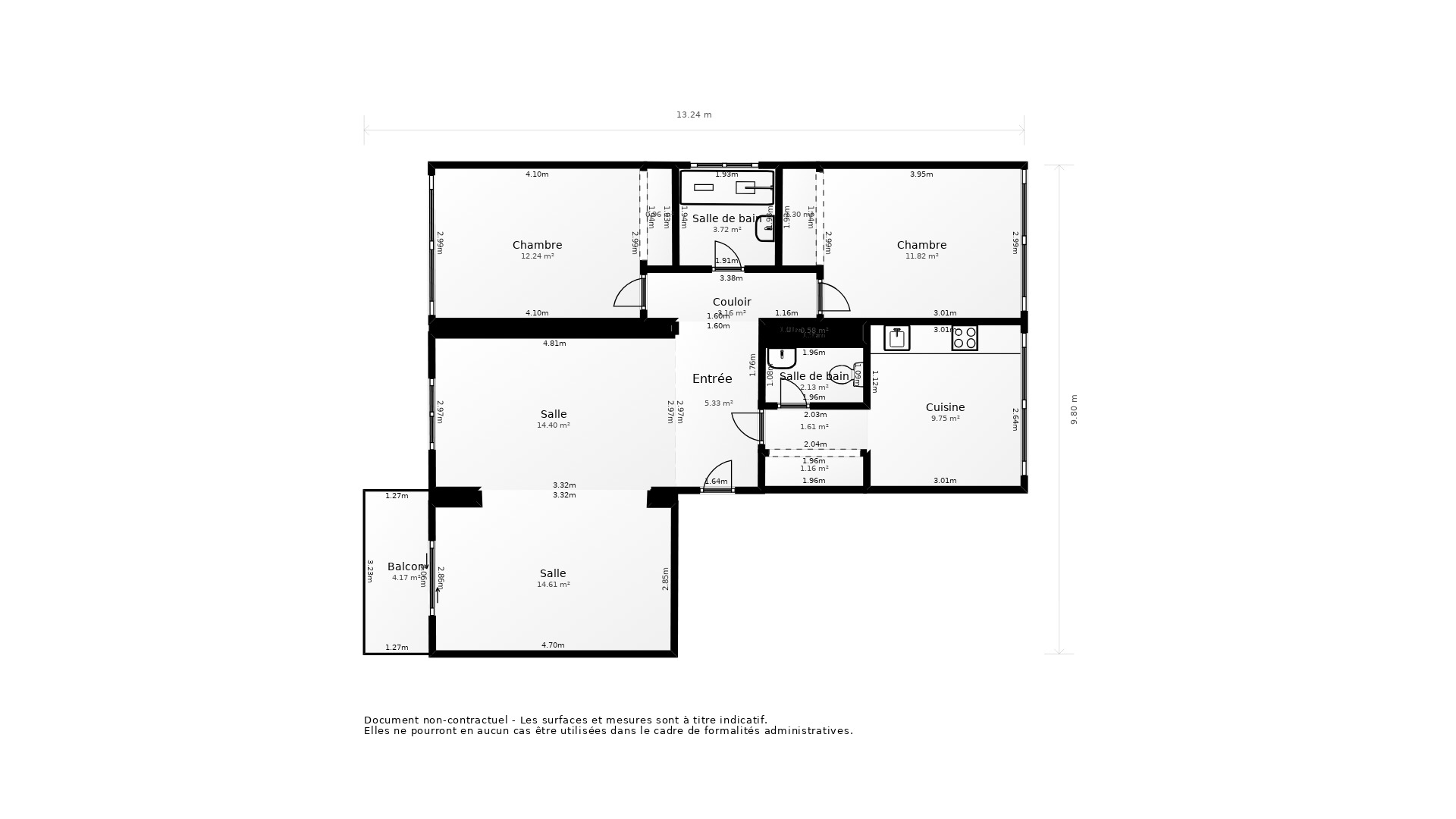 Vente Appartement STE FOY LES LYON - 3 pièces - 76 m² - (69110)