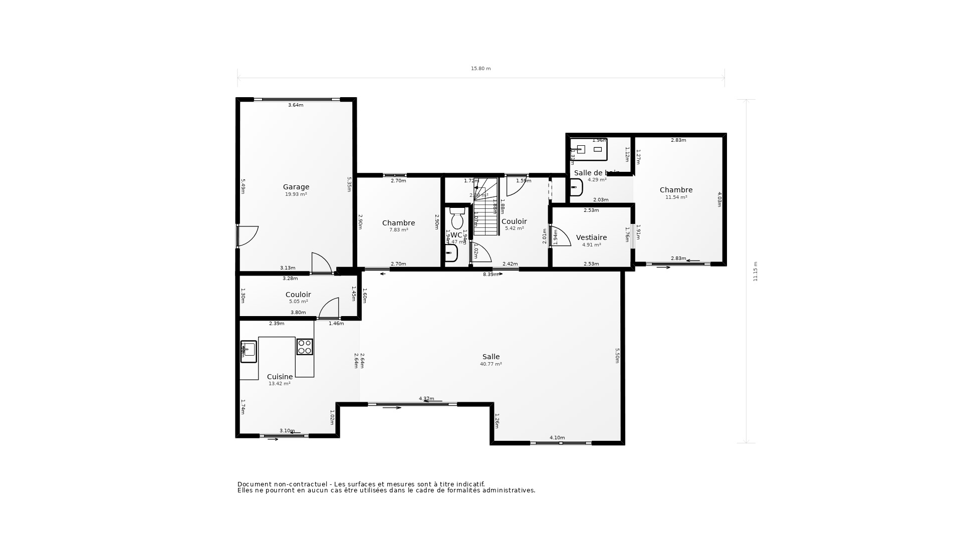 Vente Maison LA ROCHE MAURICE - 7 pièces - 141 m² - (29800)