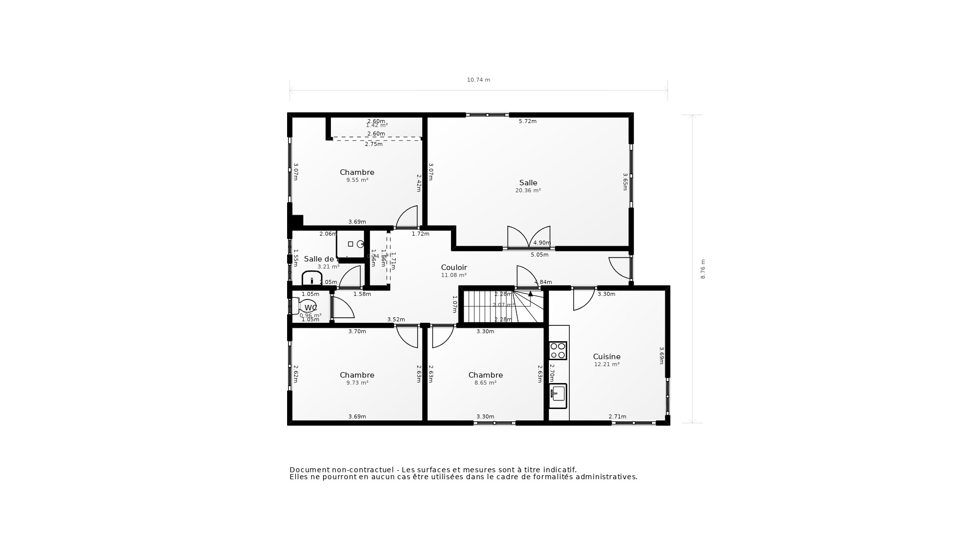 Vente Maison BERGERAC - 4 pièces - 121 m² - (24100)