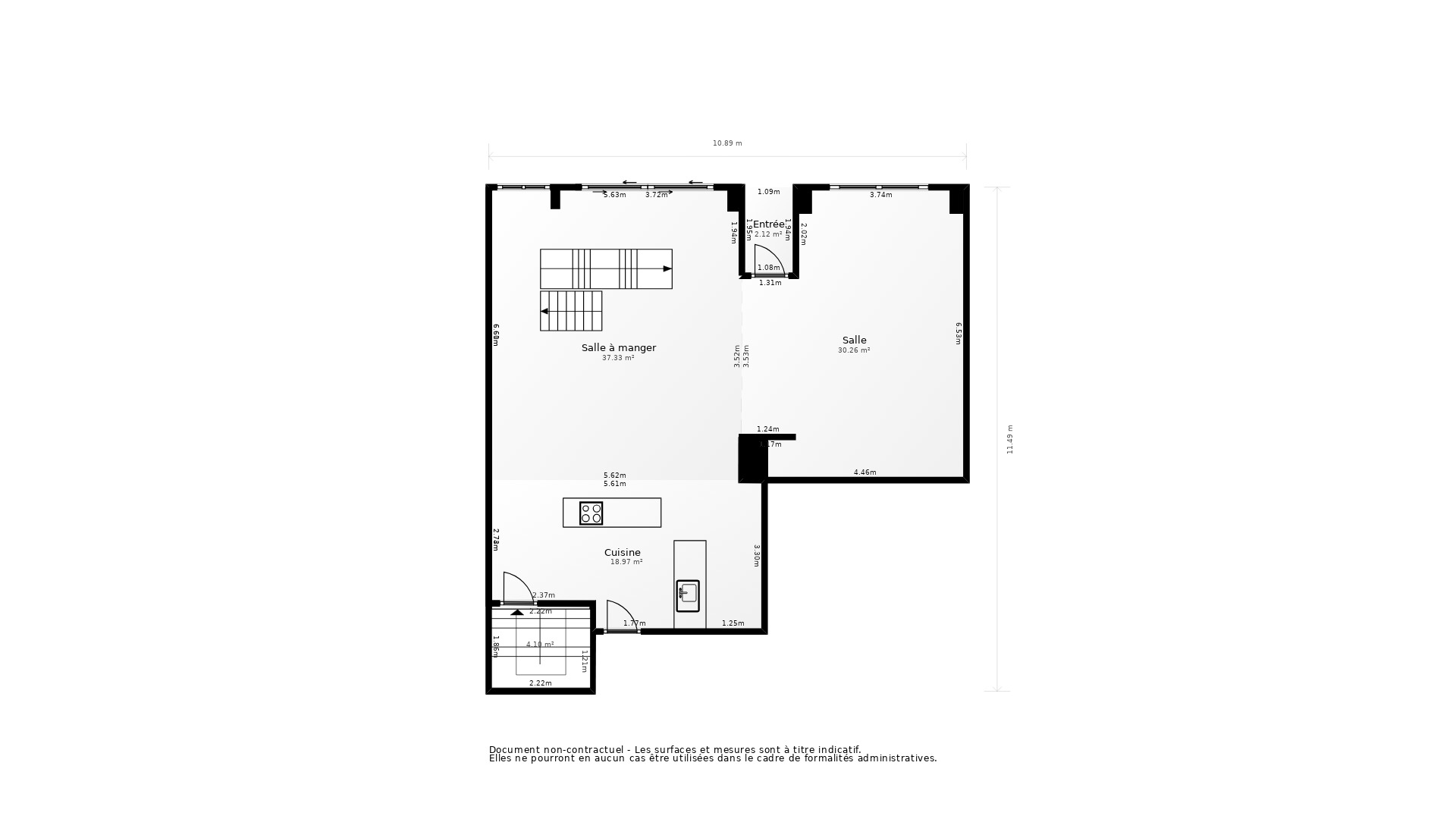 Vente Maison VILLEFRANCHE DU PERIGORD - 6 pièces - 212 m² - (24550)