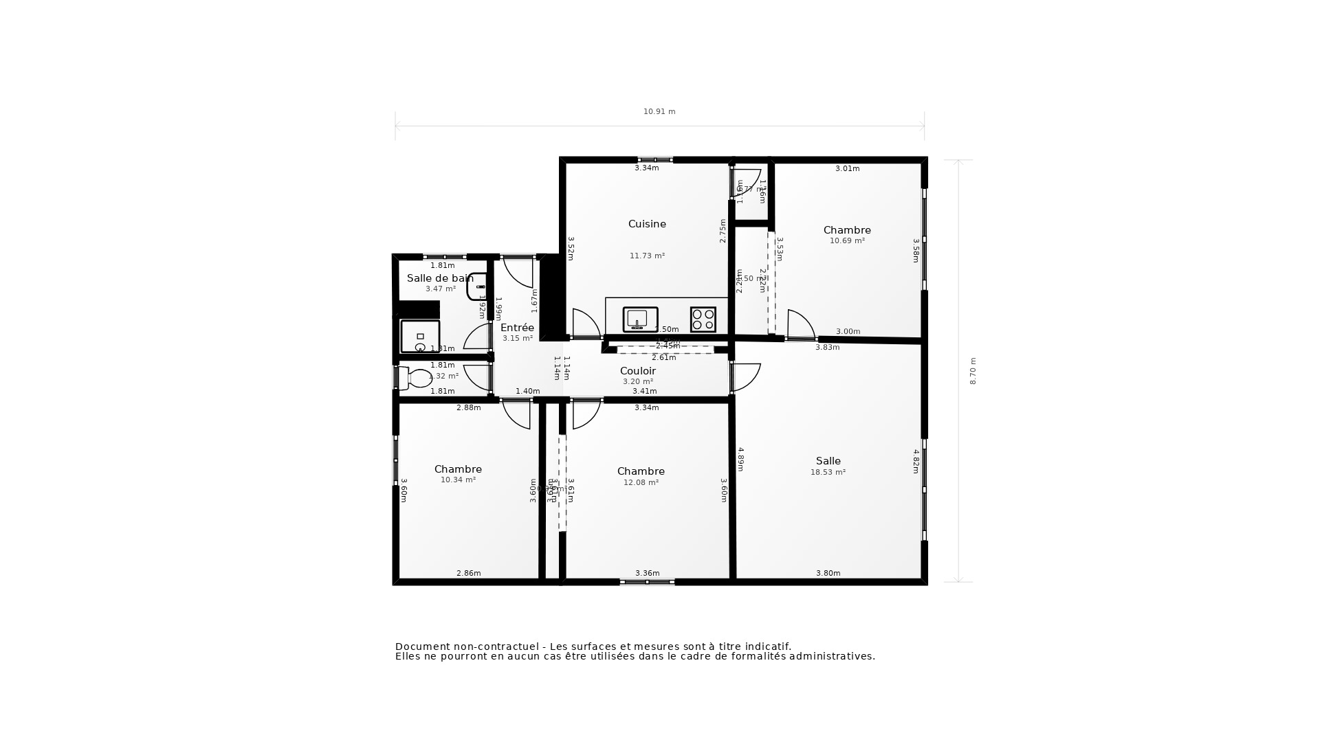 Vente Maison MAGNAC SUR TOUVRE - 4 pièces - 81 m² - (16600)