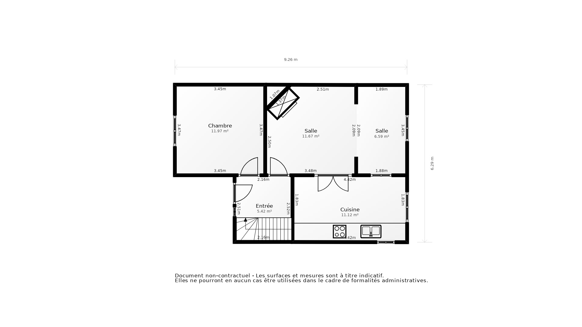 Vente Maison SOUILLAC - 4 pièces - 80 m² - (46200)