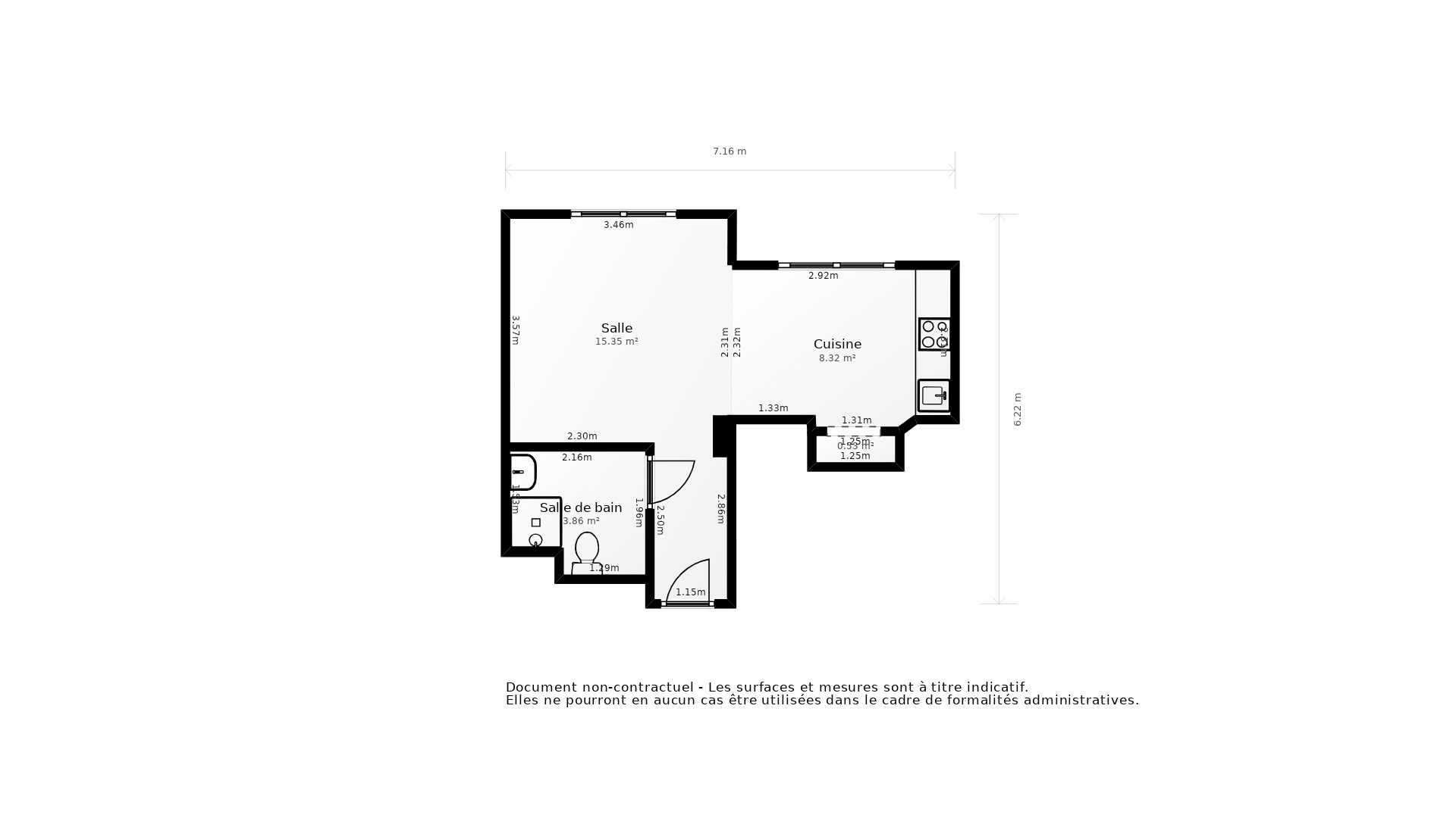 Vente Appartement ASNIERES SUR SEINE - 1 pièce - 31 m² - (92600)