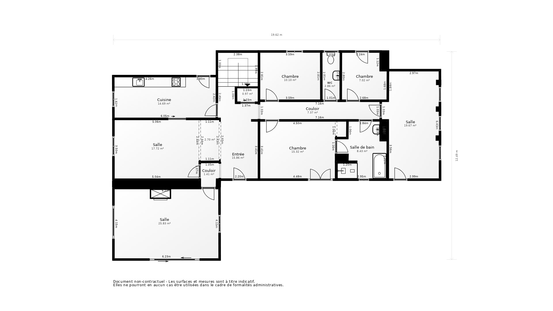 Vente Maison LAVERGNE - 9 pièces - 203 m² - (46500)