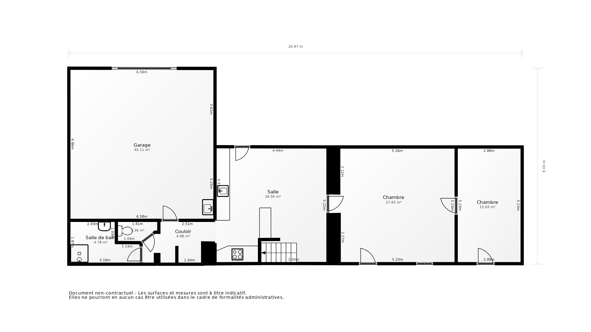 Vente Maison DOLUS D OLERON - 3 pièces - 82 m² - (17550)