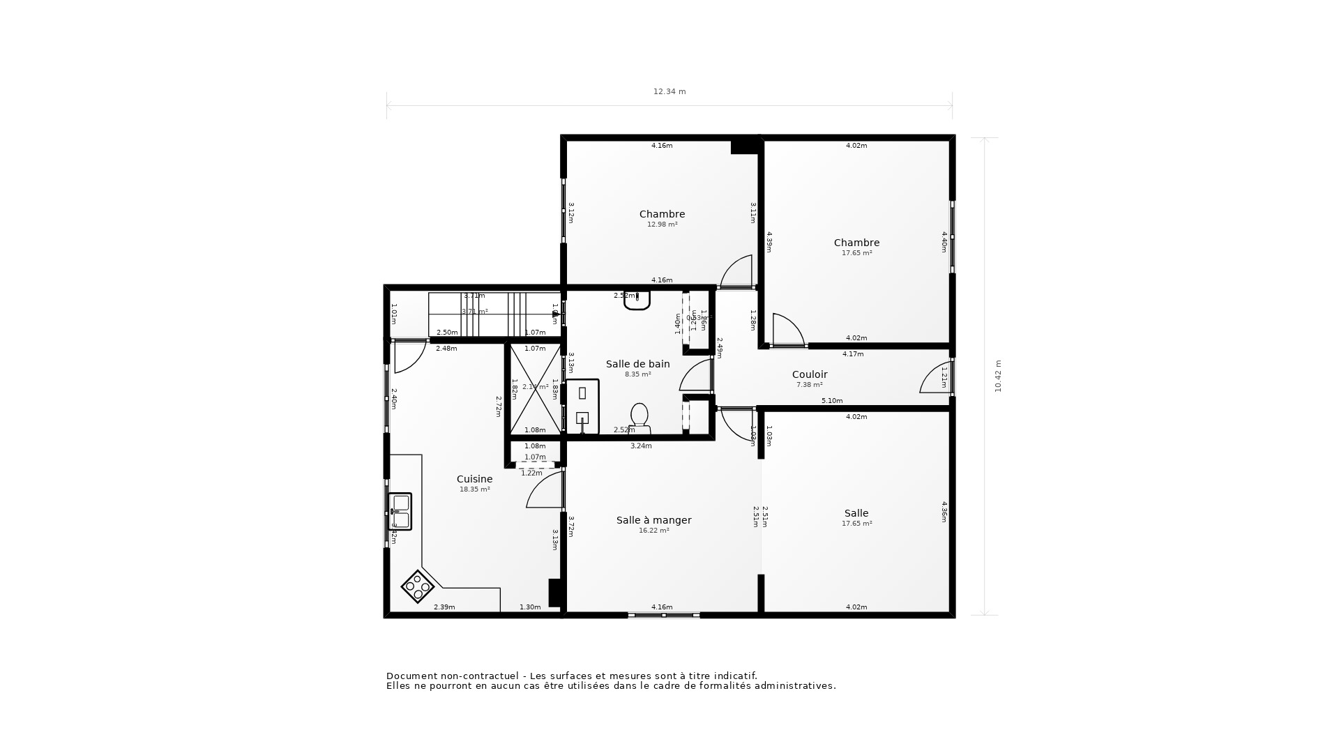 Vente Maison DOMPIERRE SUR YON - 3 pièces - 85 m² - (85170)