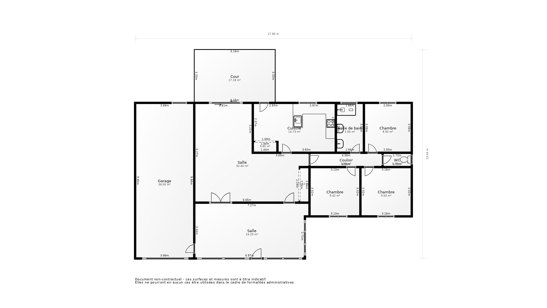 Vente Maison ST LAURENT D ARCE - 4 pièces - 137 m² - (33240)