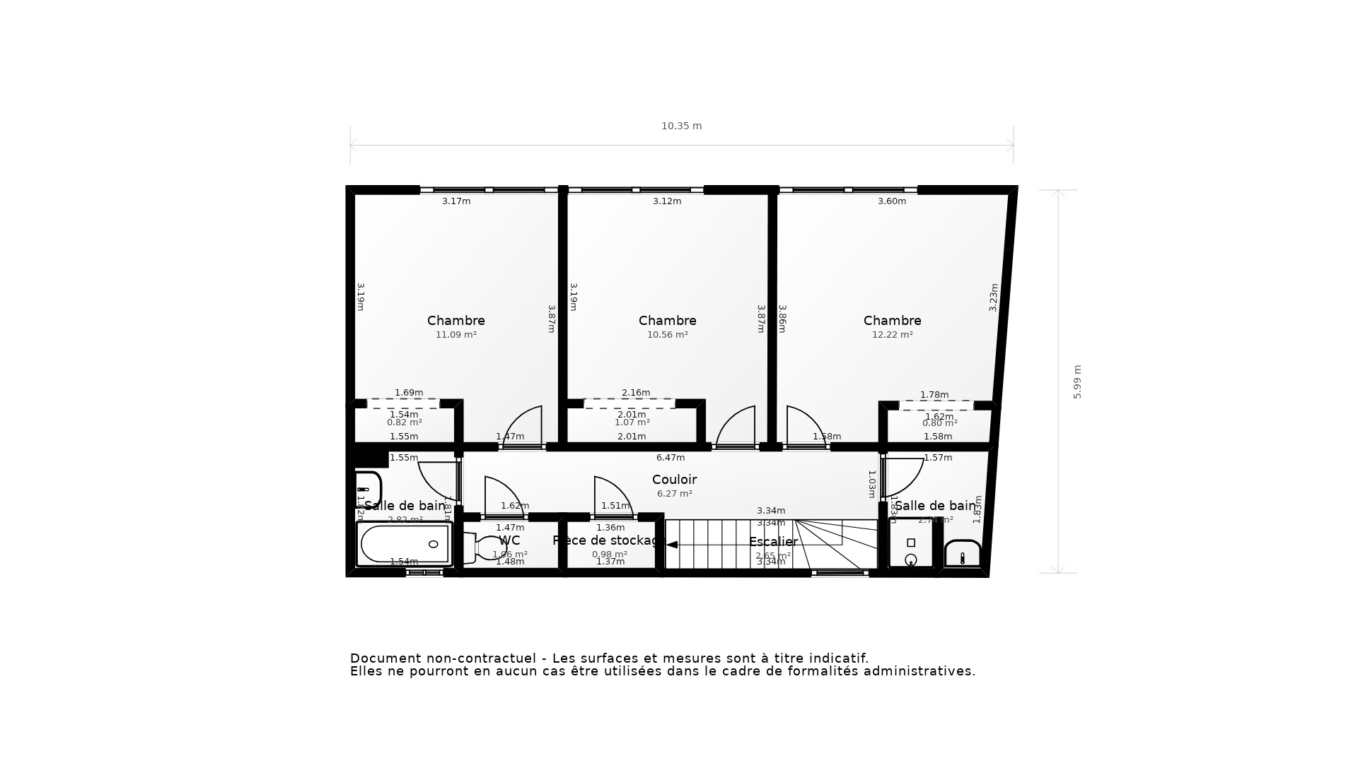 Vente Appartement BLAGNAC - 4 pièces - 103 m² - (31700)