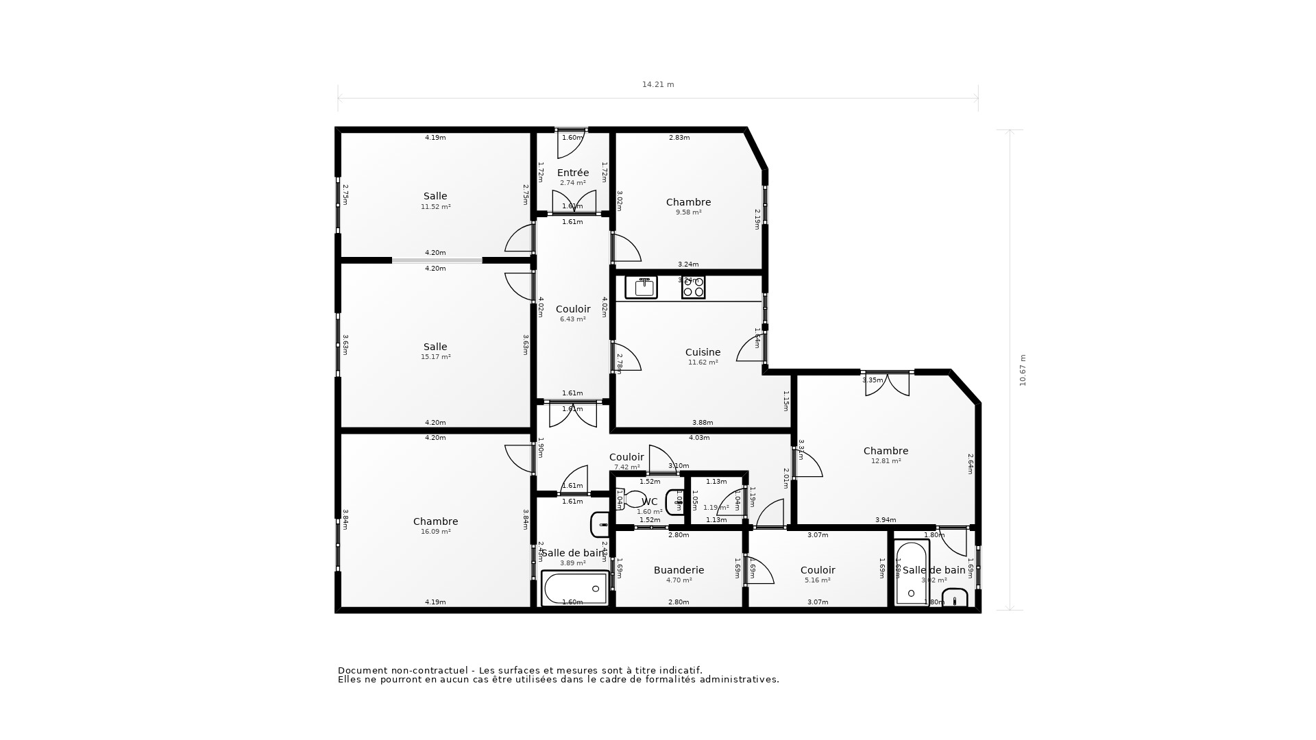 Vente Maison PERIGUEUX - 5 pièces - 114 m² - (24000)