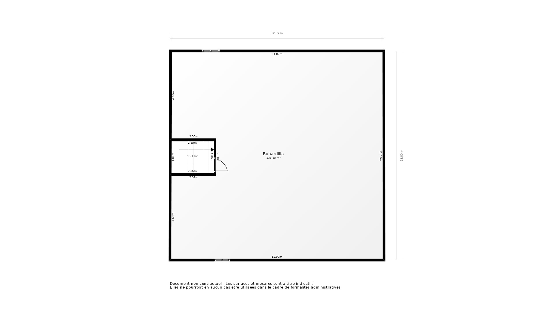 Vente Maison MONTRICOUX - 3 pièces - 129 m² - (82800)