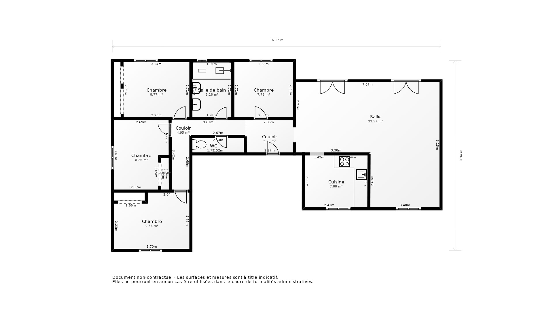 Vente Maison LEGUEVIN - 5 pièces - 107 m² - (31490)