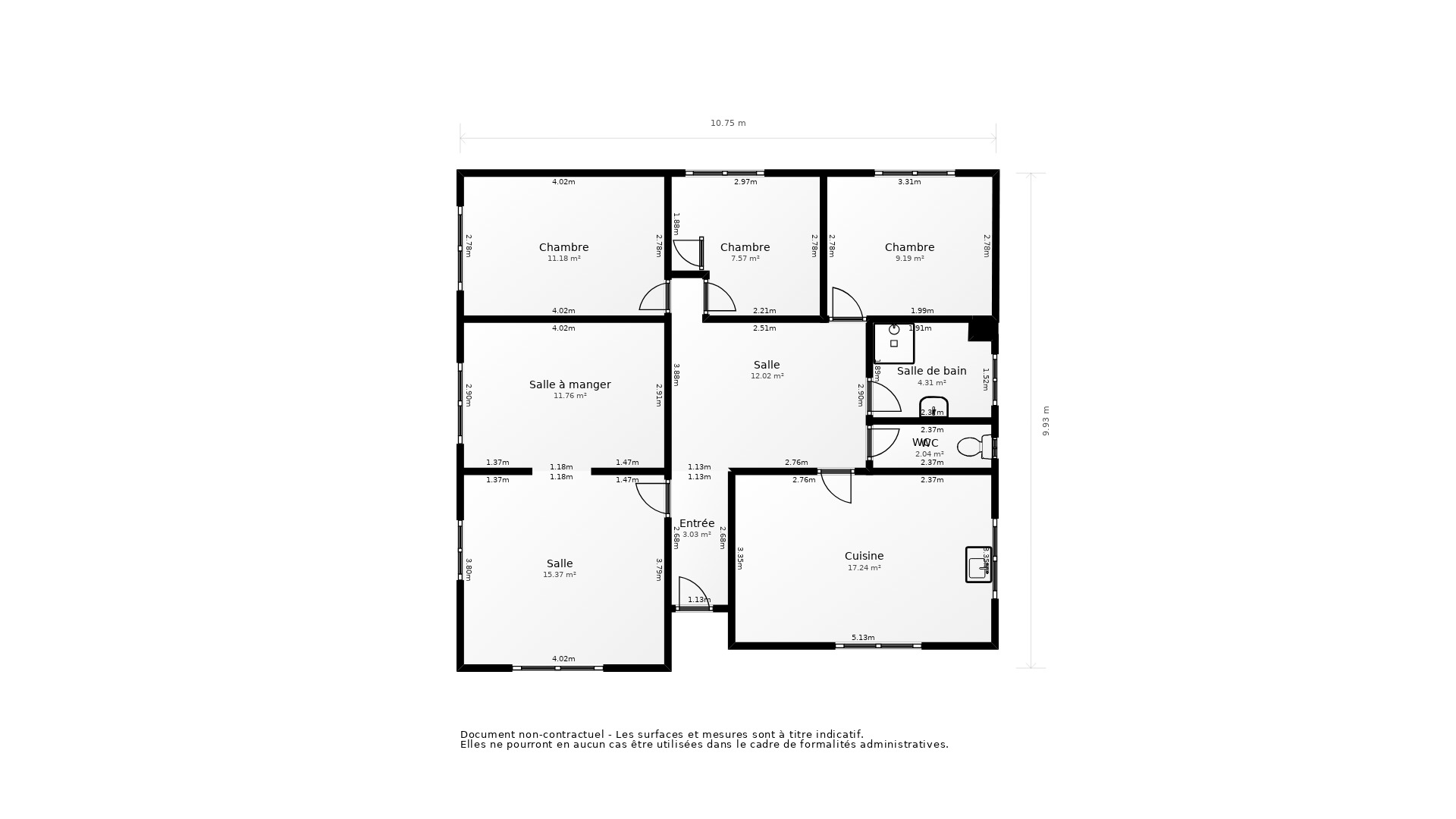 Vente Maison AMBARES ET LAGRAVE - 4 pièces - 99 m² - (33440)