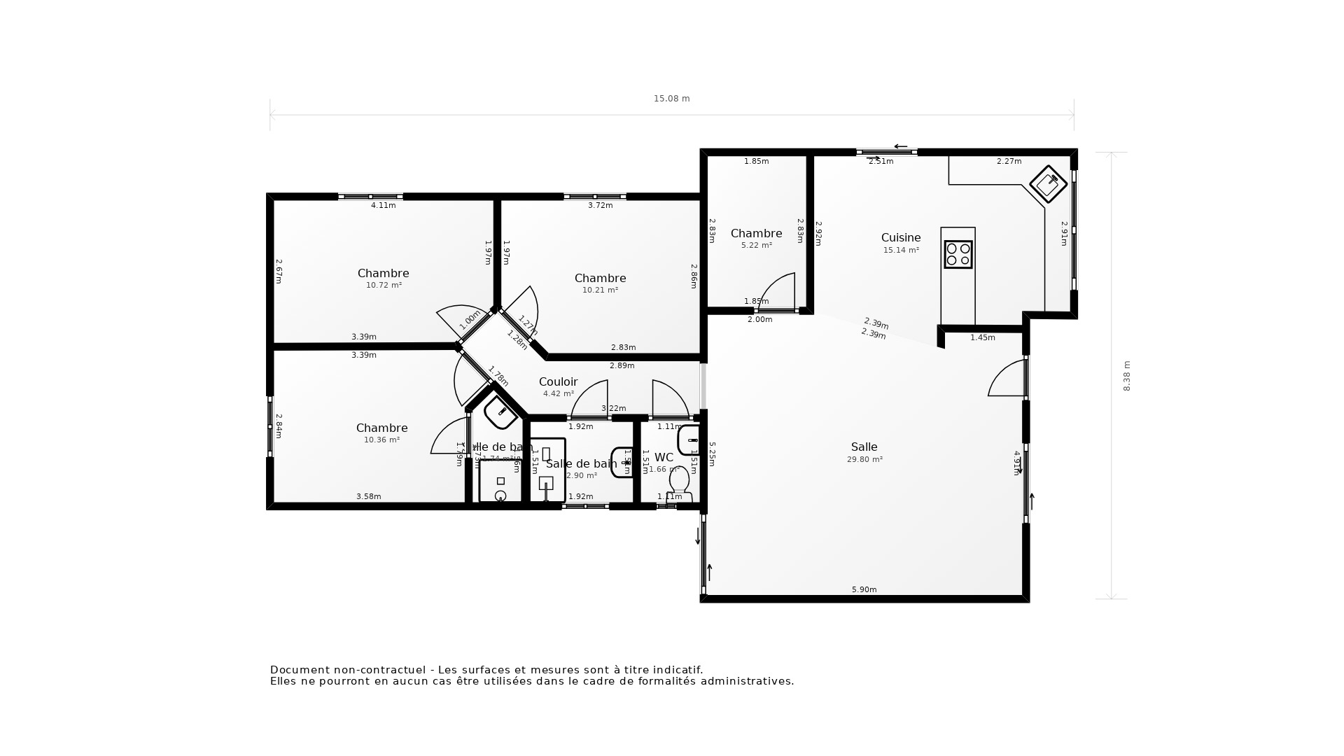 Vente Maison BOURGES - 4 pièces - 95 m² - (18000)