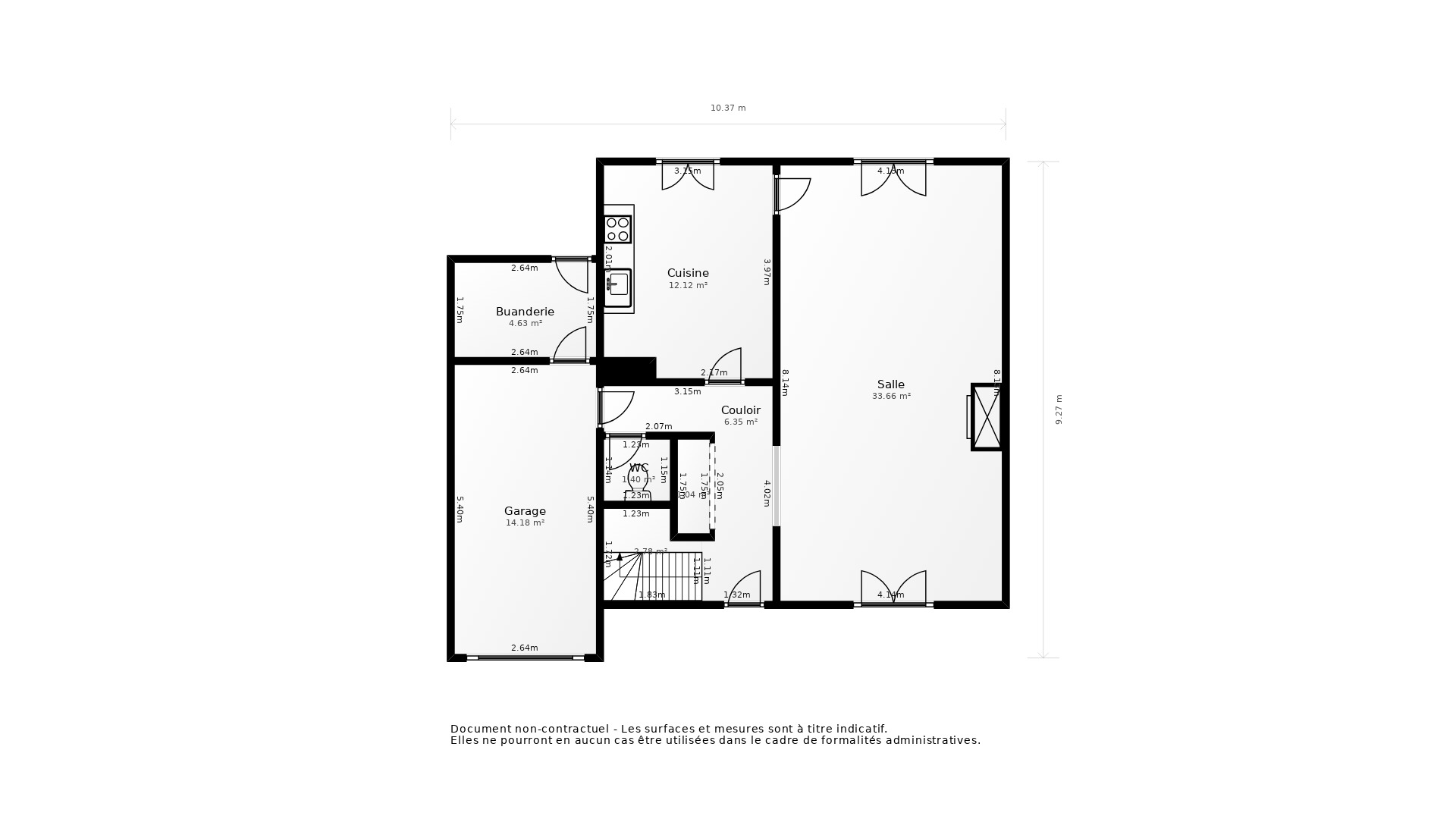 Vente Maison ST CYR SUR LOIRE - 4 pièces - 110 m² - (37540)