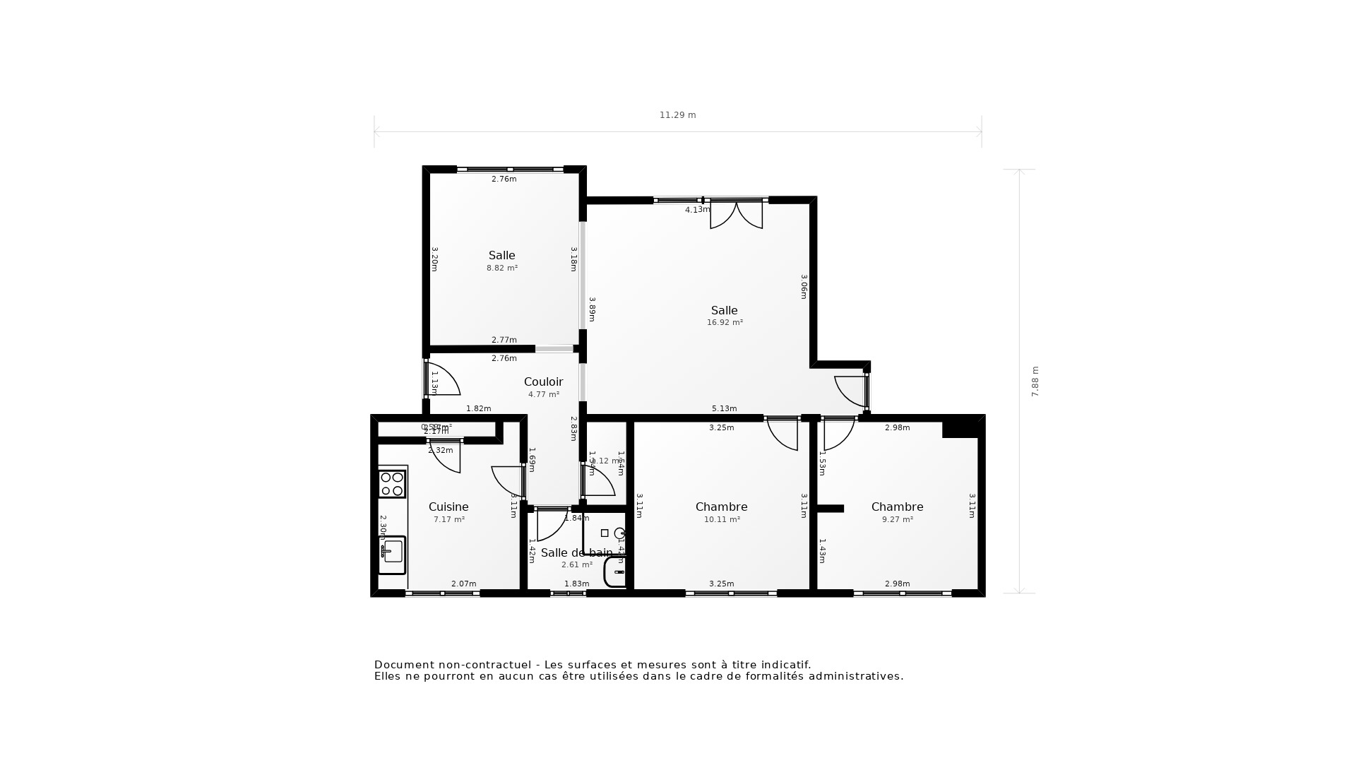 Vente Appartement PAU - 3 pièces - 66 m² - (64000)